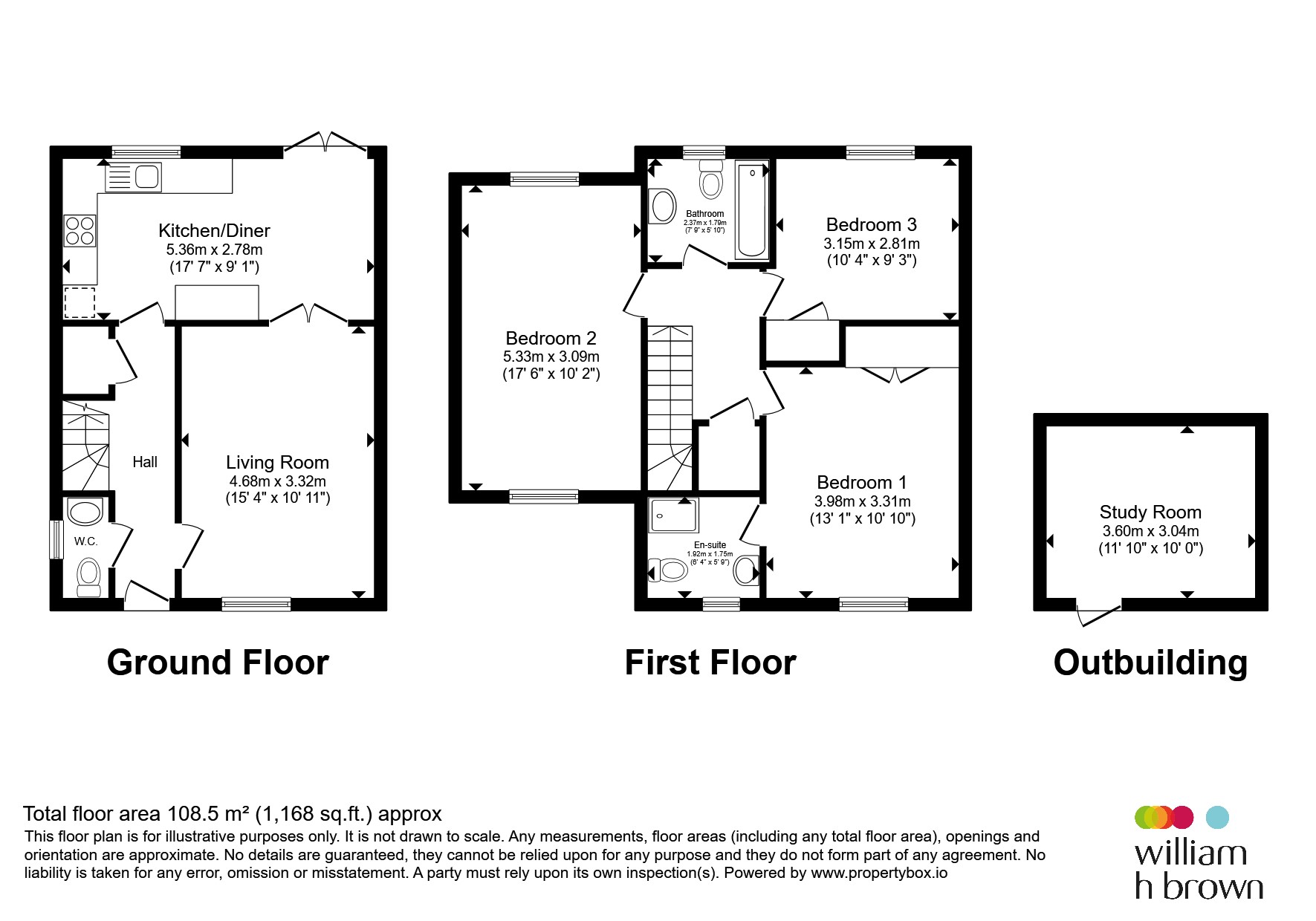 5, Skipper Close, Bury St. Edmunds floorplan