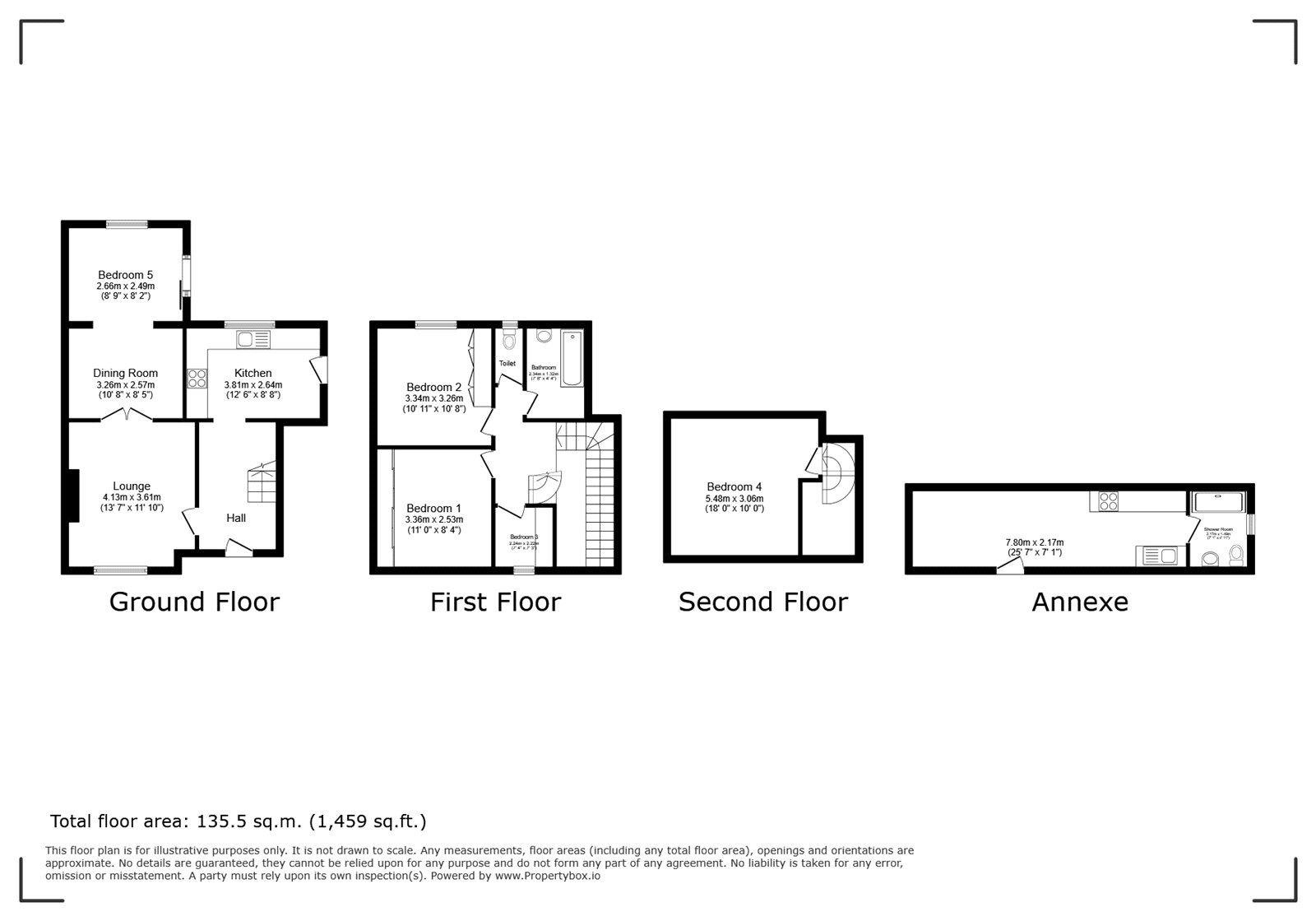 45, Baronsmead Road, Buckinghamshire floorplan
