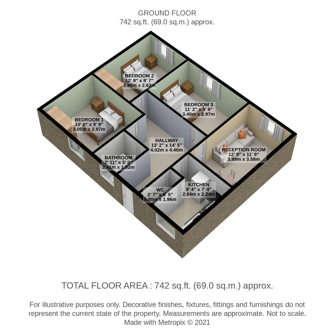Barton House, Bow Road, Bow E3, 3 bedroom flat for sale 58765719