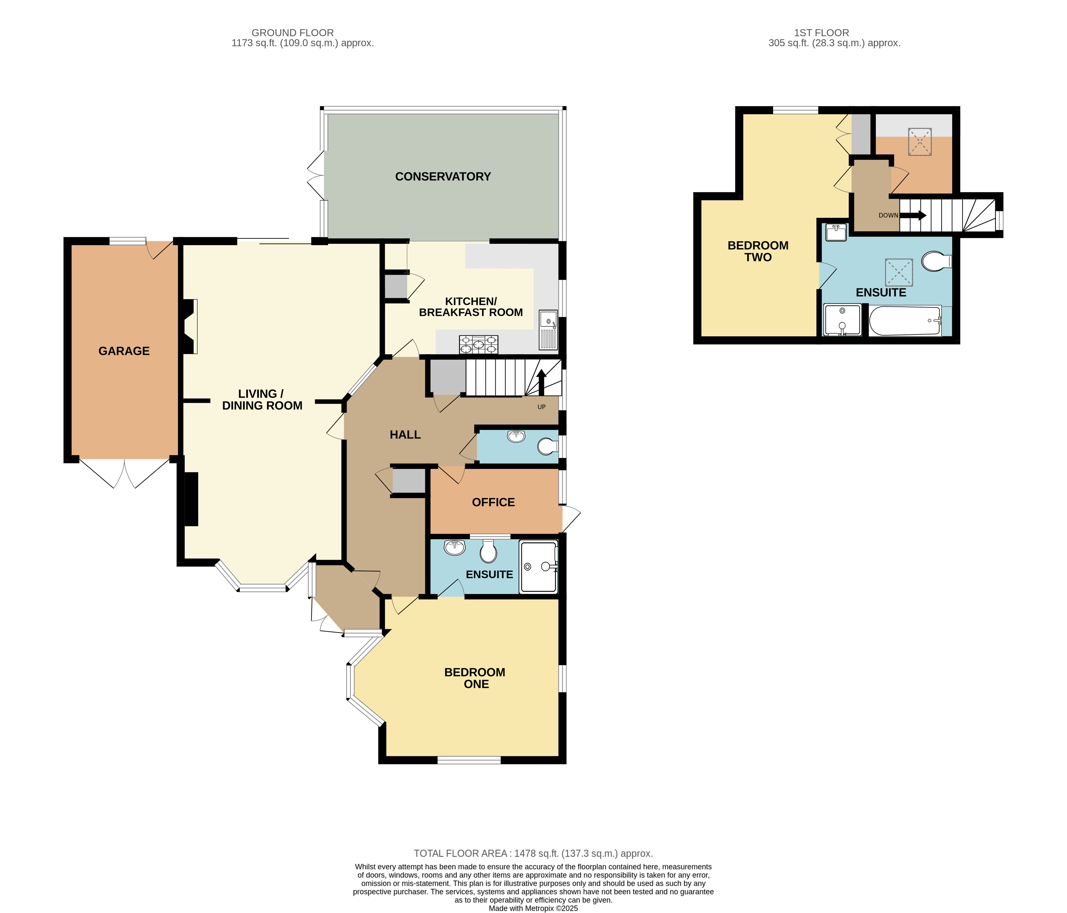 8, St. James Gardens, Essex floorplan
