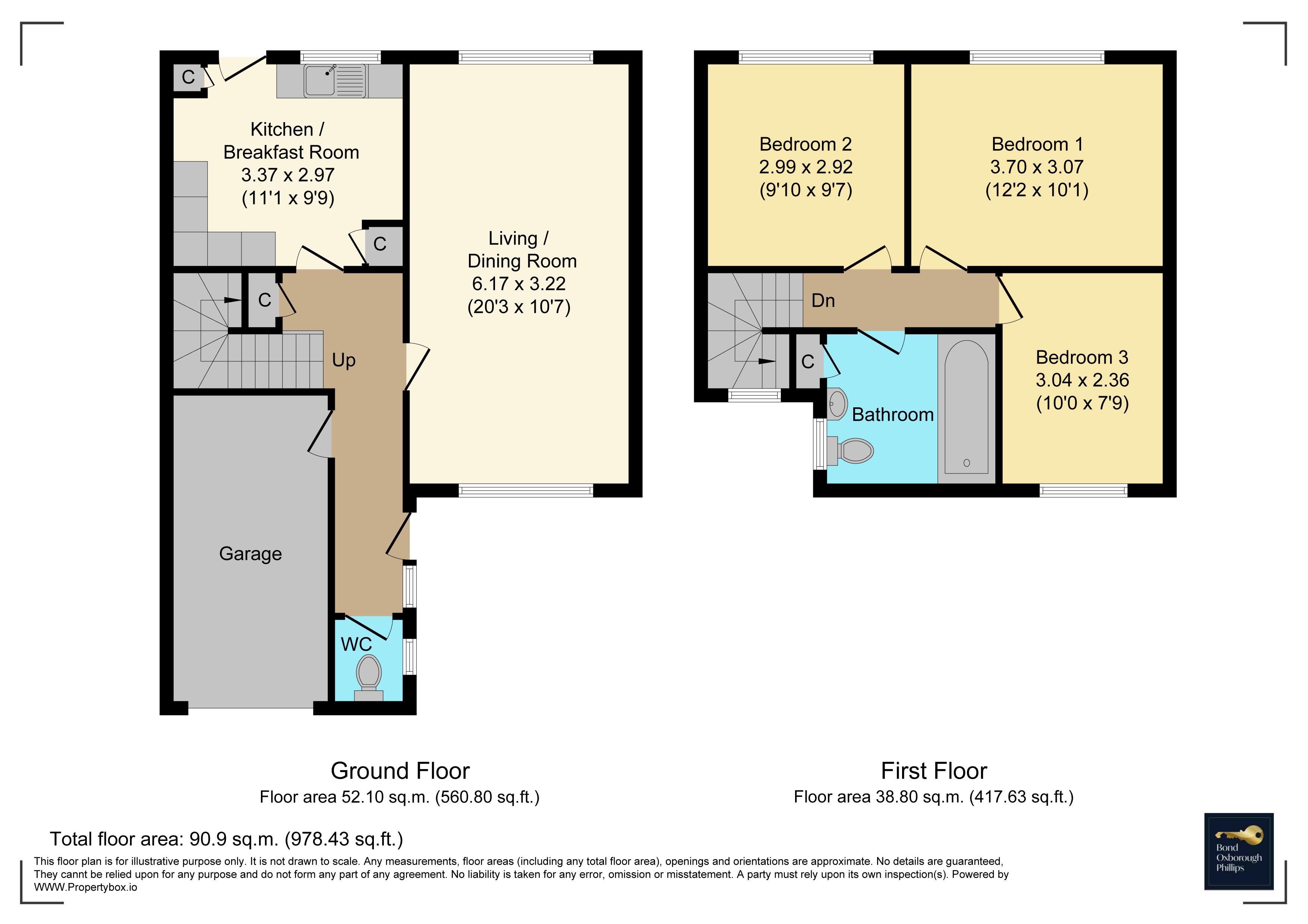 11, Hayne Park, Devon floorplan