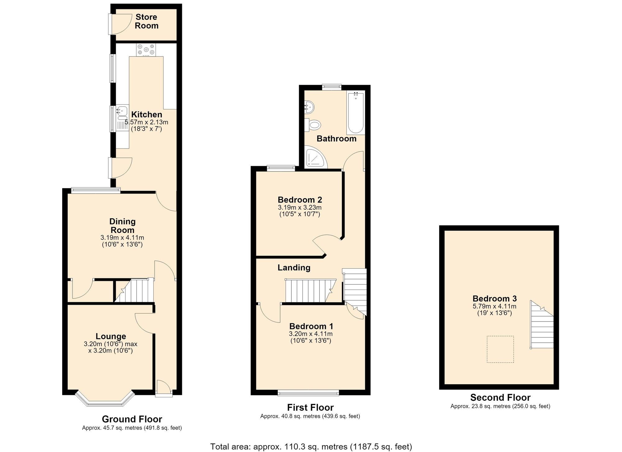24 Park Avenue, Barnoldswick floorplan