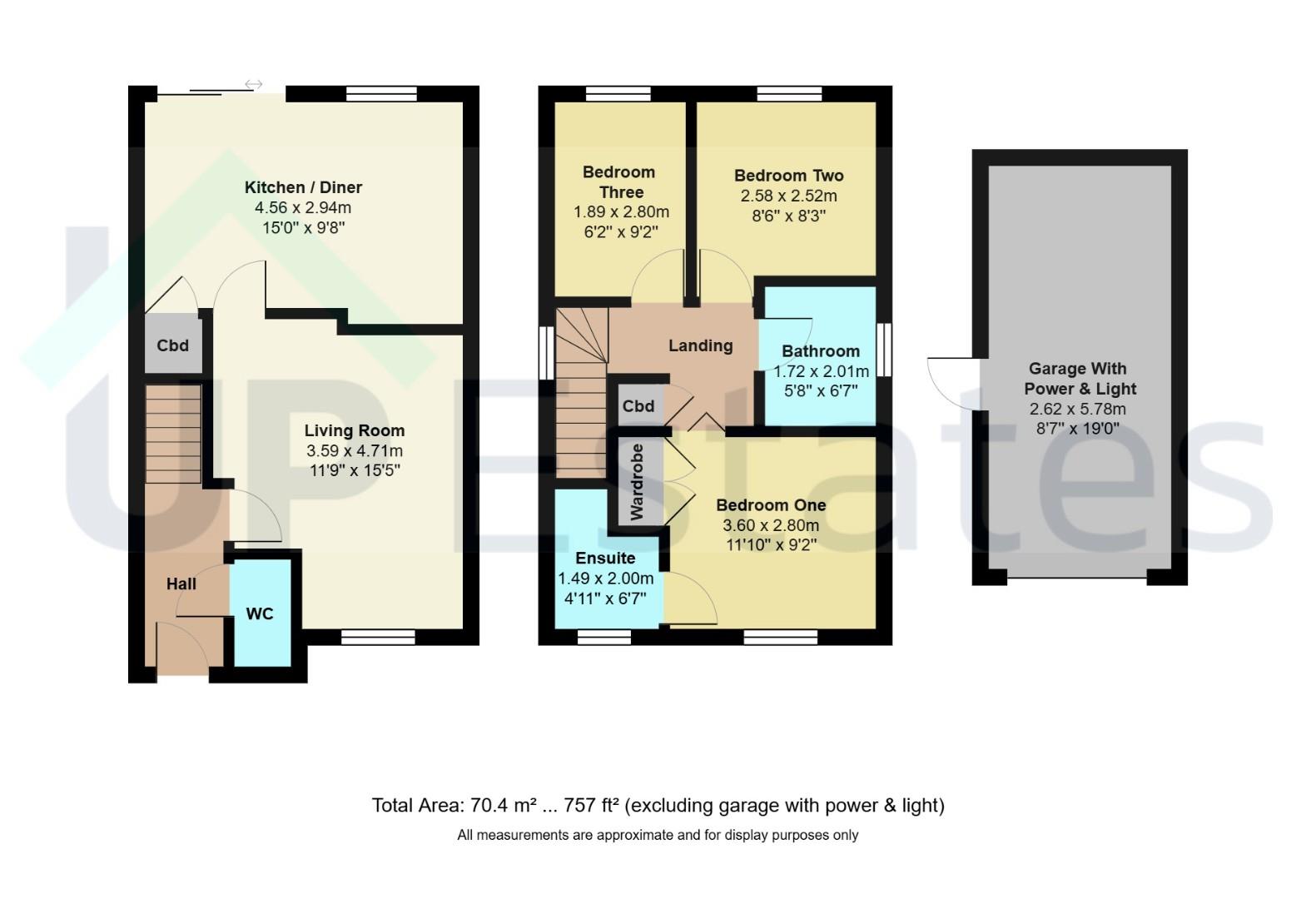 2, Kingsholm Close, Coventry floorplan