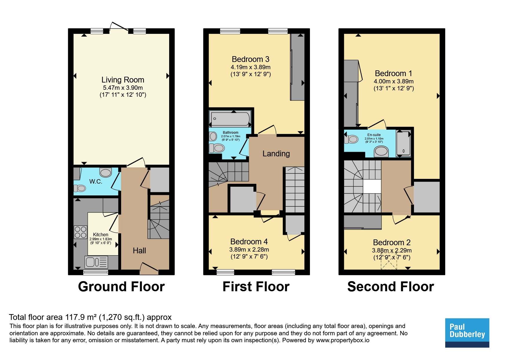 6, Rosehill, Willenhall floorplan
