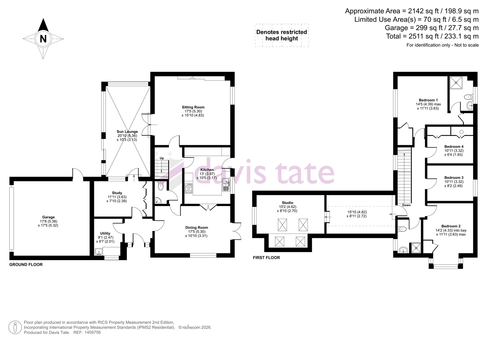 Mulberry Lodge, 4, The Vinery, Reading floorplan