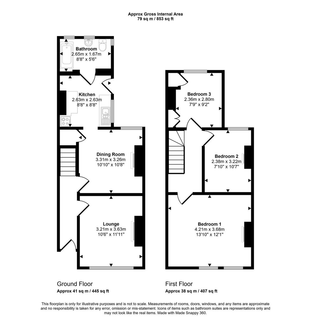 7, Station Approach, Alresford floorplan