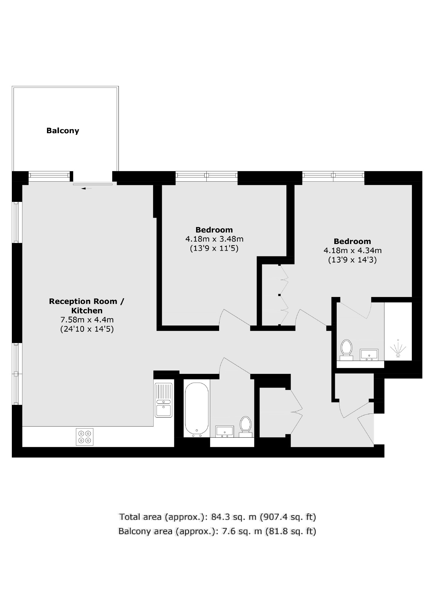 Palmer Road, London floorplan