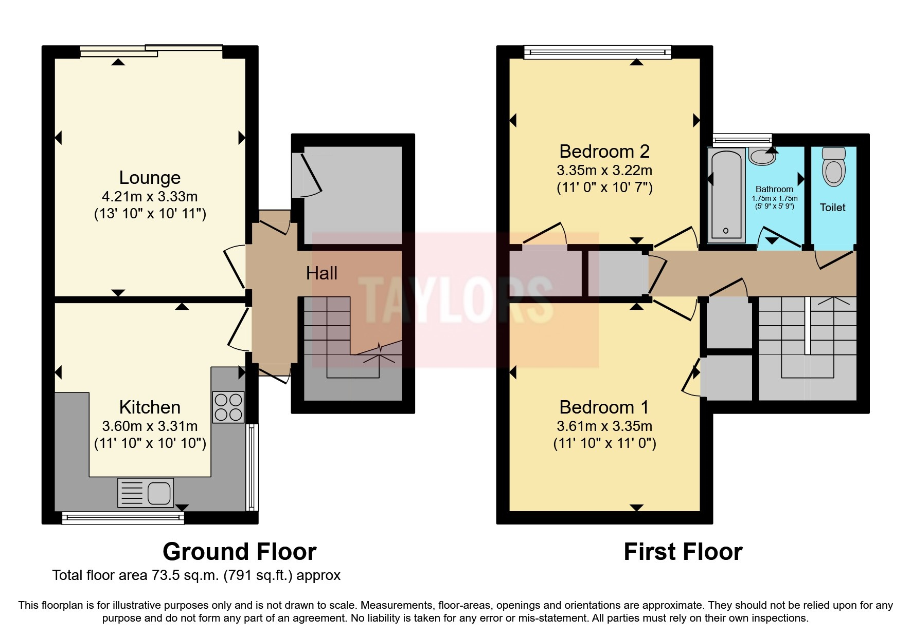 73, Stevenage floorplan