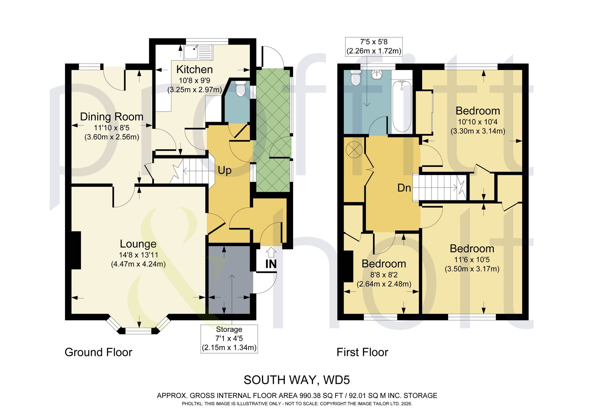 17 South Way, Abbots Langley floorplan
