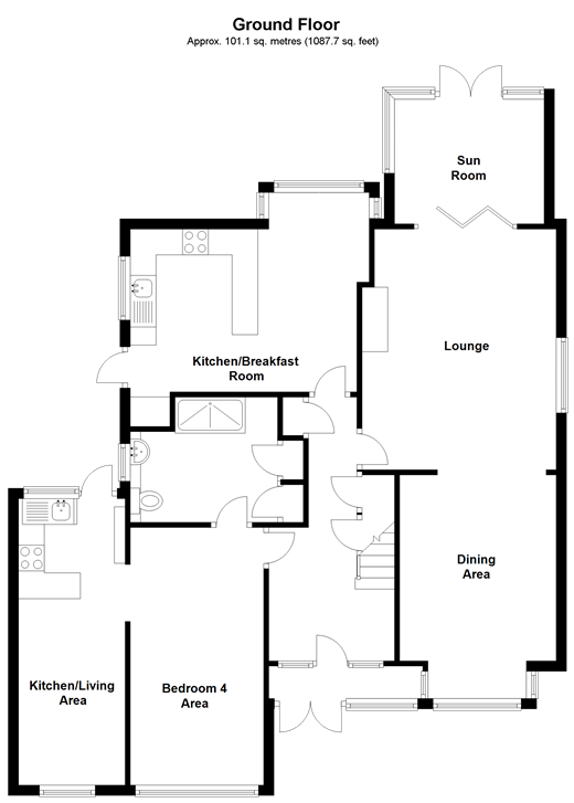 4 Bedrooms Bungalow for sale in Shernolds, Maidstone, Kent ME15