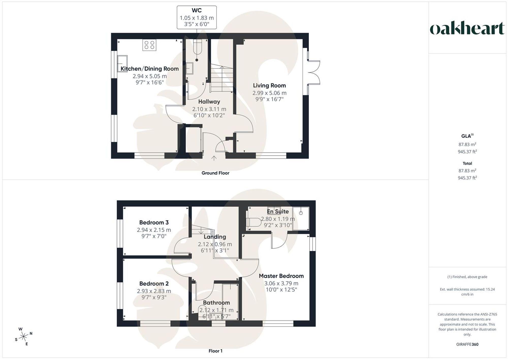 1, Ermine Way, Stowmarket floorplan