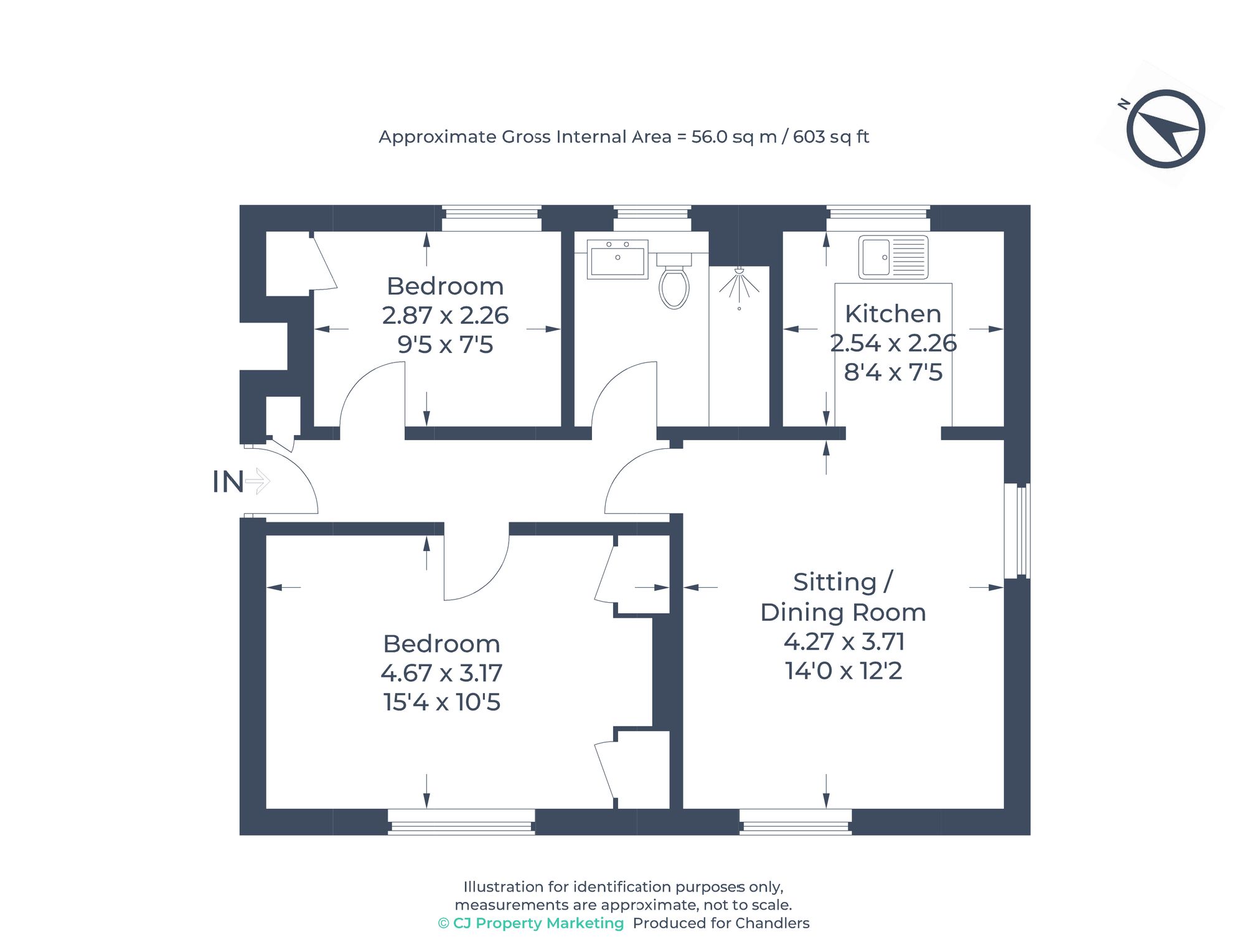 71 Moors Ley, Stevenage floorplan