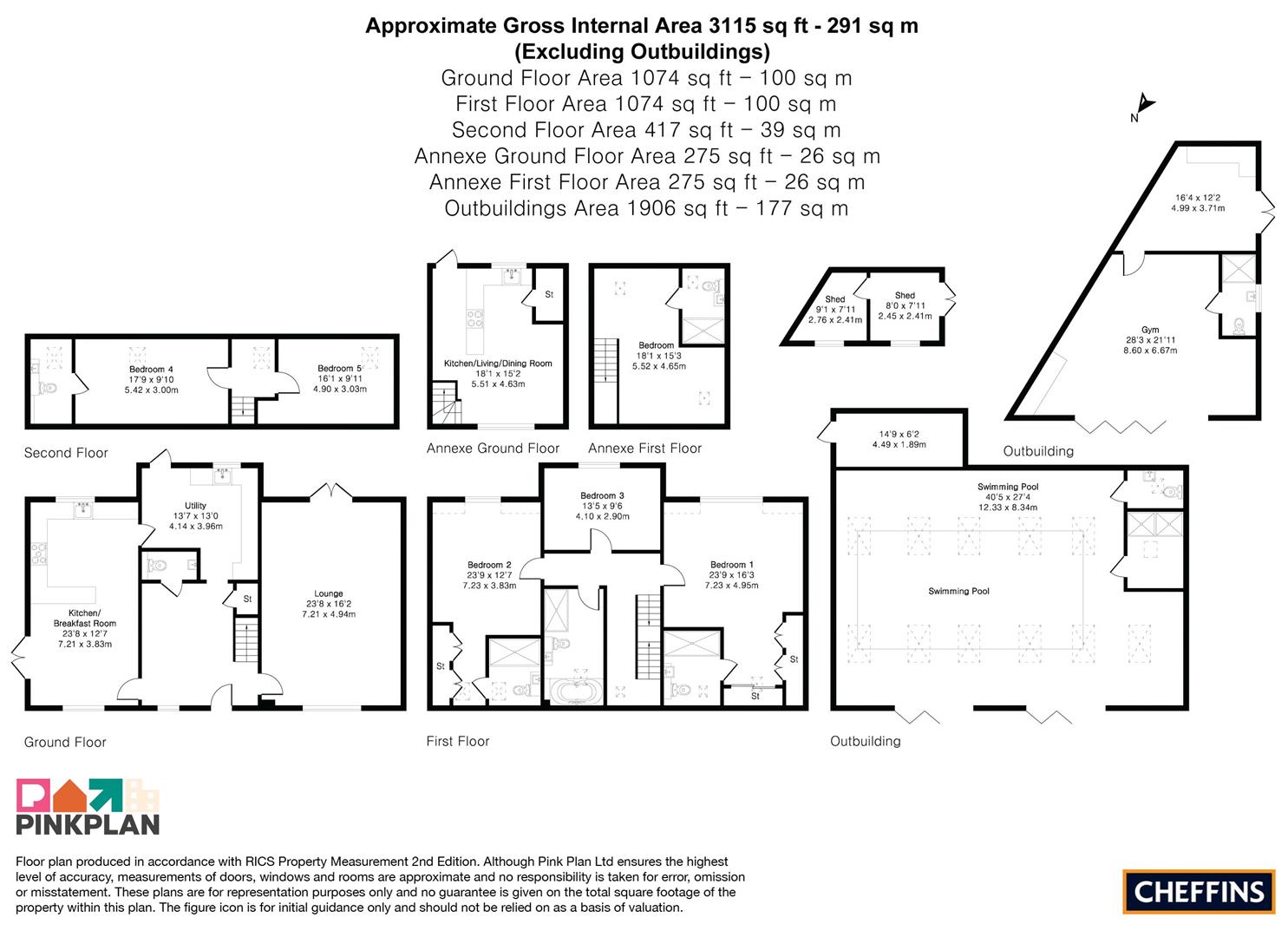 1, Finchley Avenue, Mildenhall floorplan
