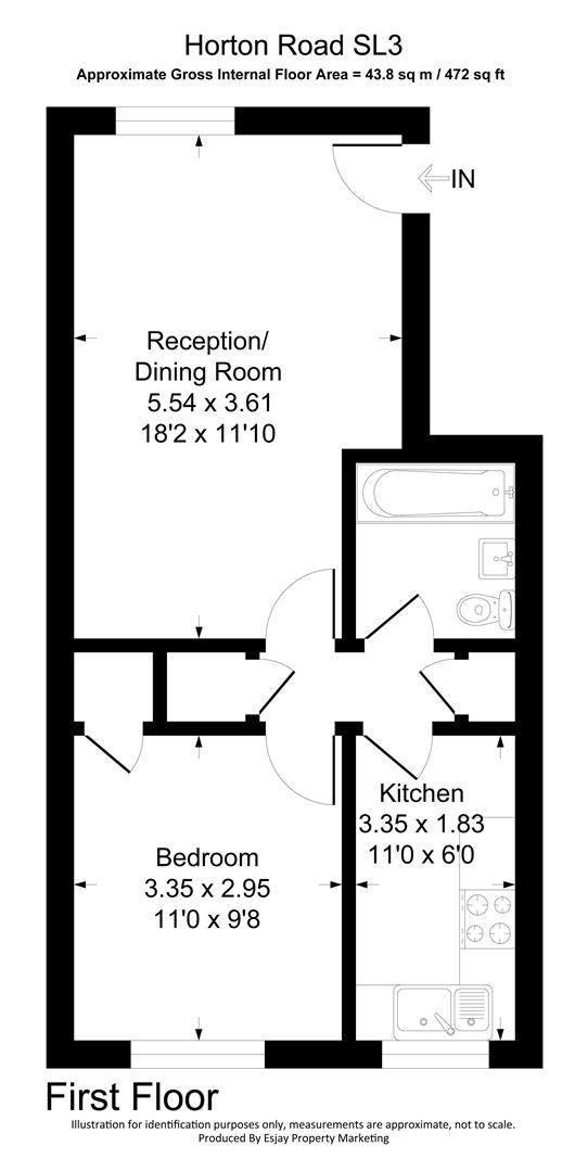 166, Horton Road, Slough floorplan