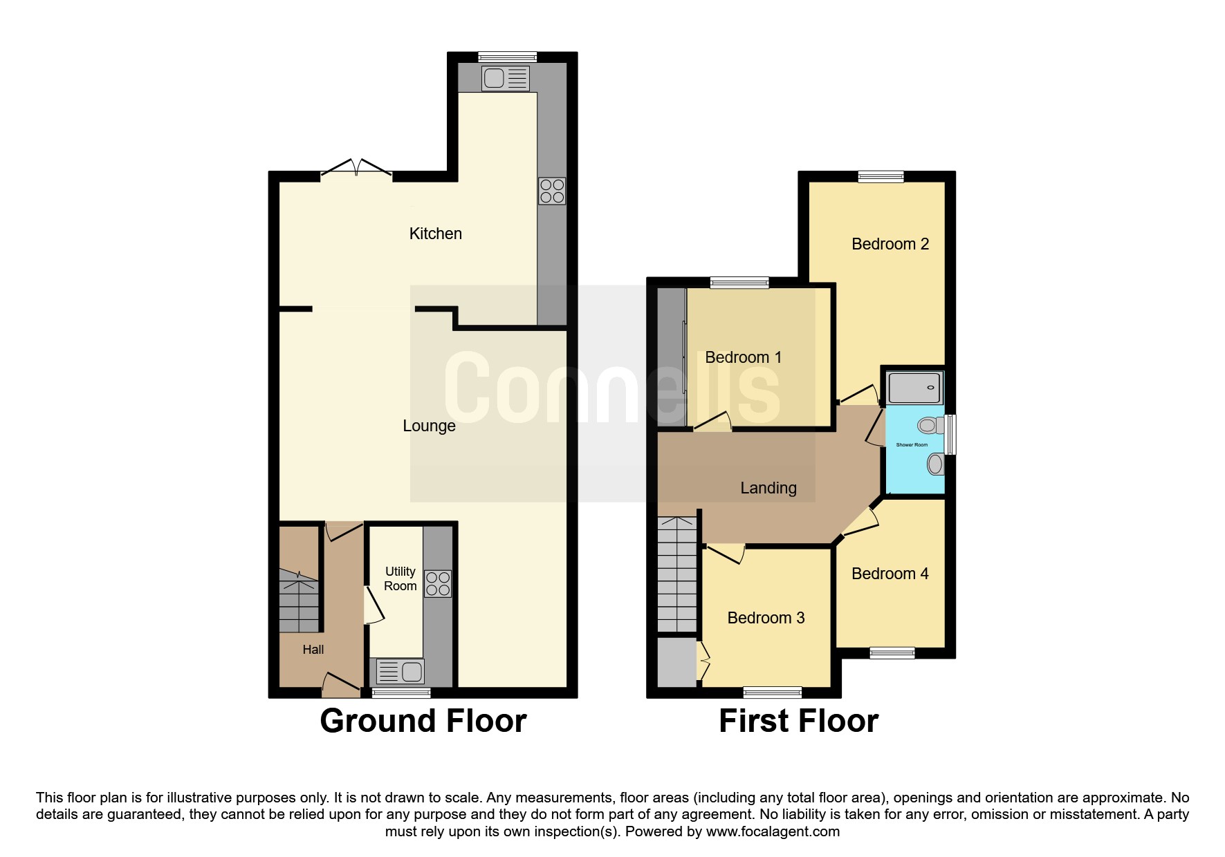 18, Marsh Close, Leicester floorplan
