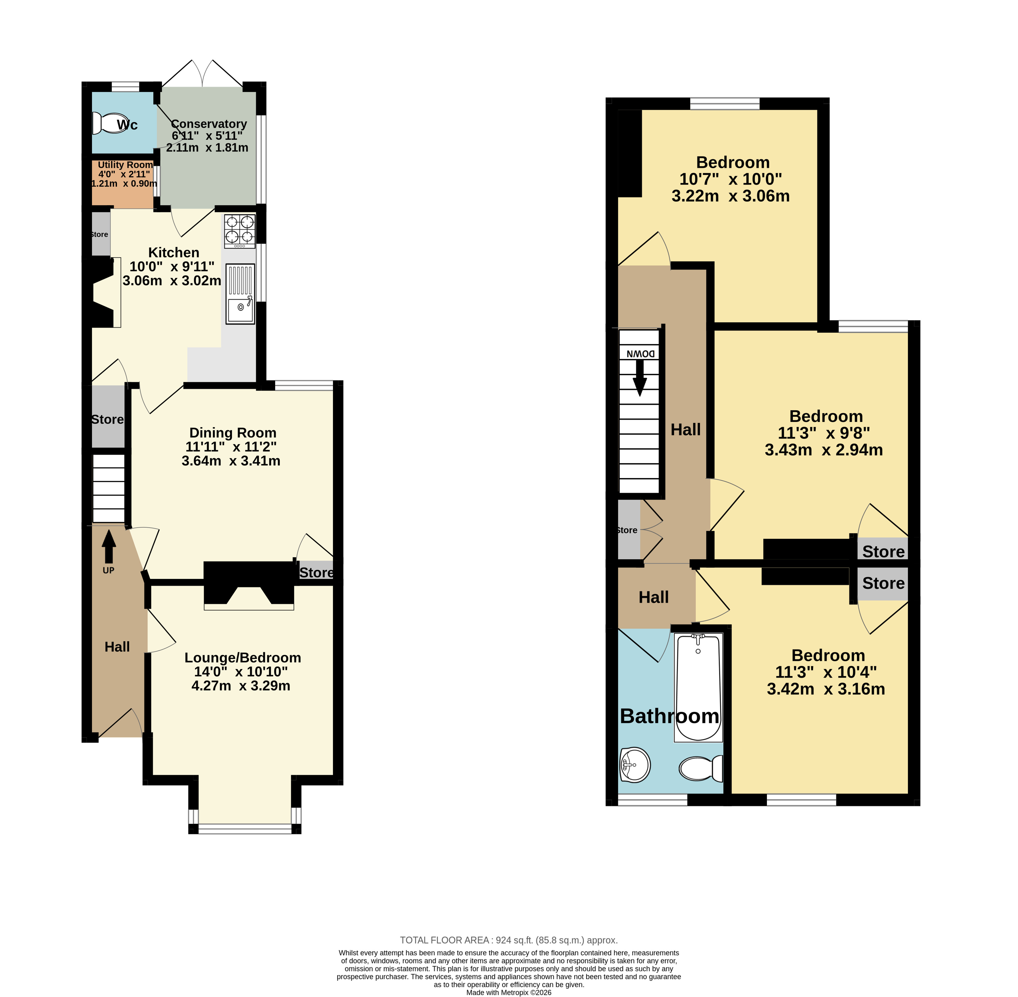 25, Albert Road, Kent floorplan