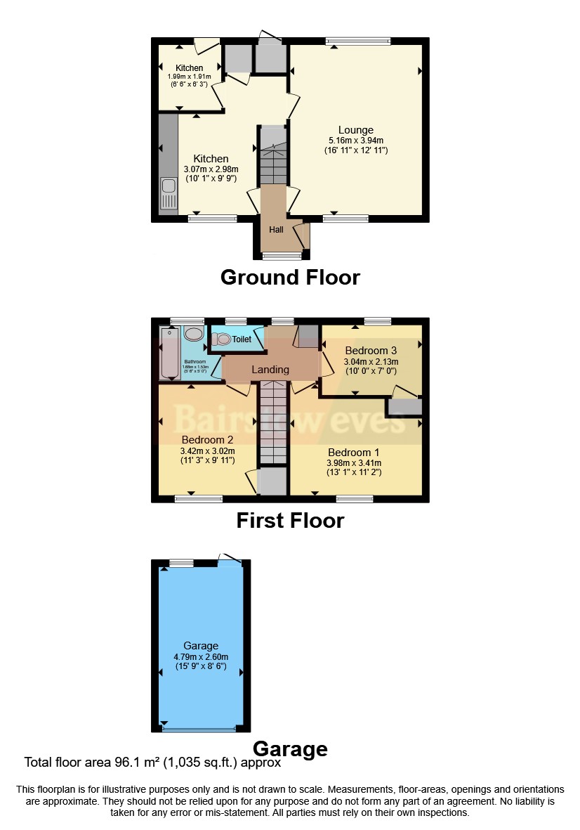 16, Simpson Road, Nottinghamshire floorplan