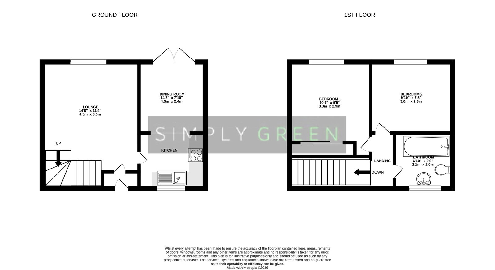 1, Hameldown Way, Newton Abbot floorplan