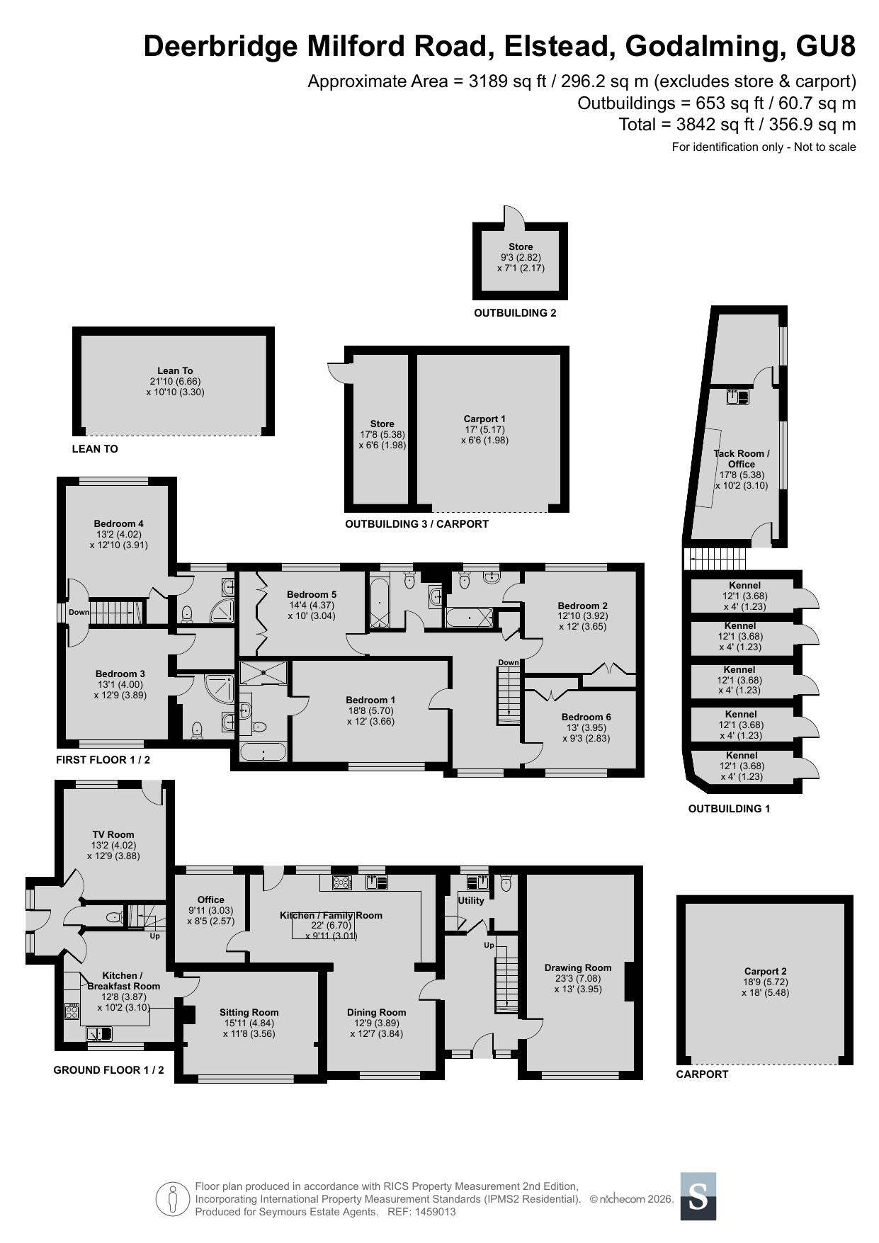 Deerbridge House - Lot 1,, Milford Road, Godalming floorplan