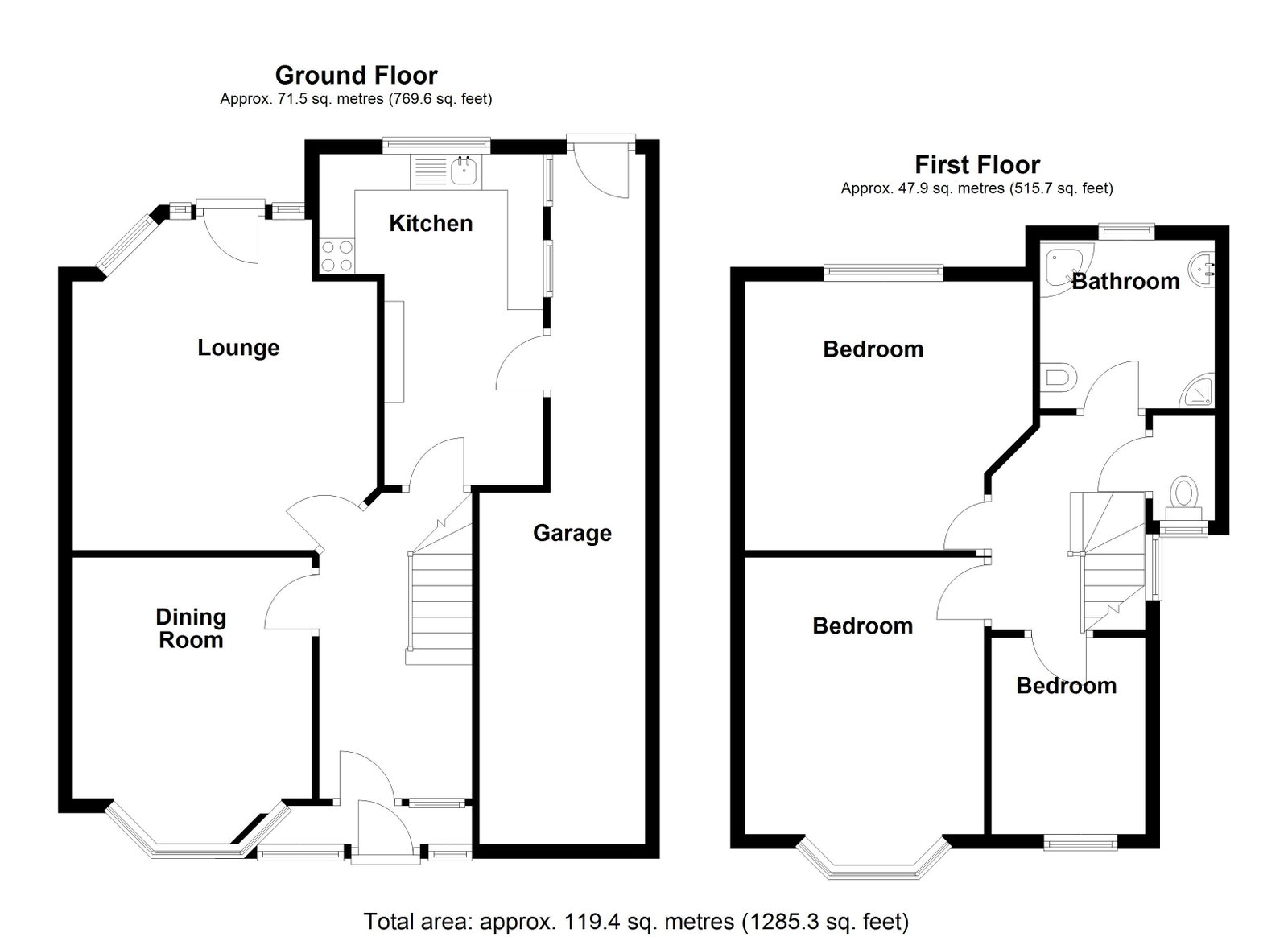 36, Bushmore Road, Birmingham floorplan