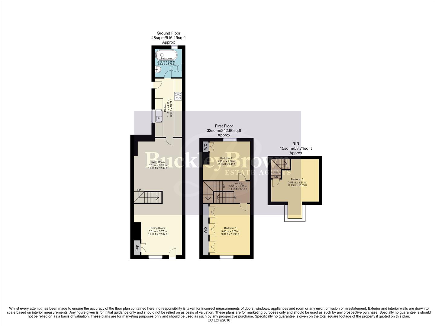 20, Herbert Street, Mansfield floorplan
