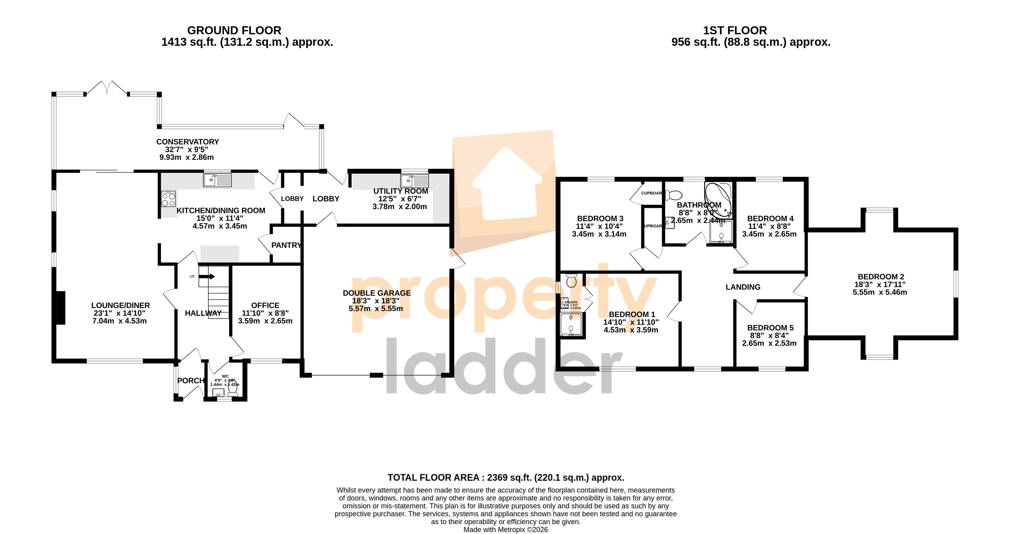 Treetops, Woodbastwick Road, Norwich floorplan