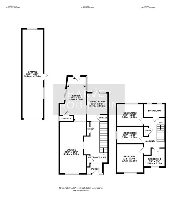92, Ramsey Road, St. Ives floorplan