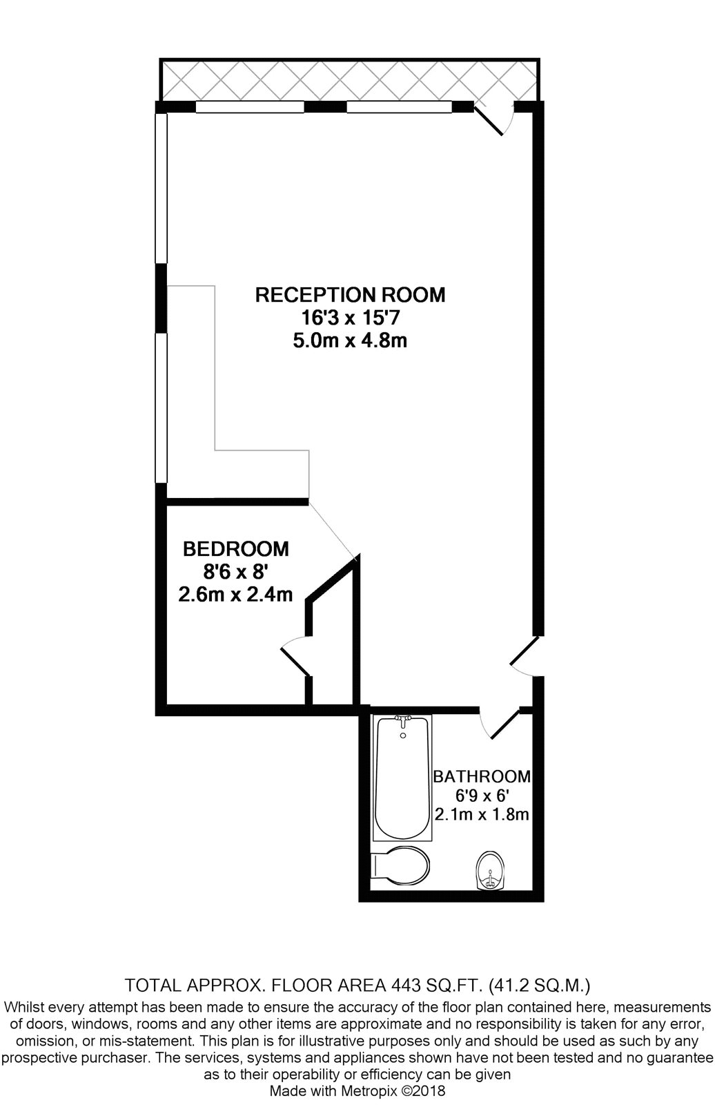 1 Bedrooms Flat to rent in Bert Road, Thornton Heath CR7