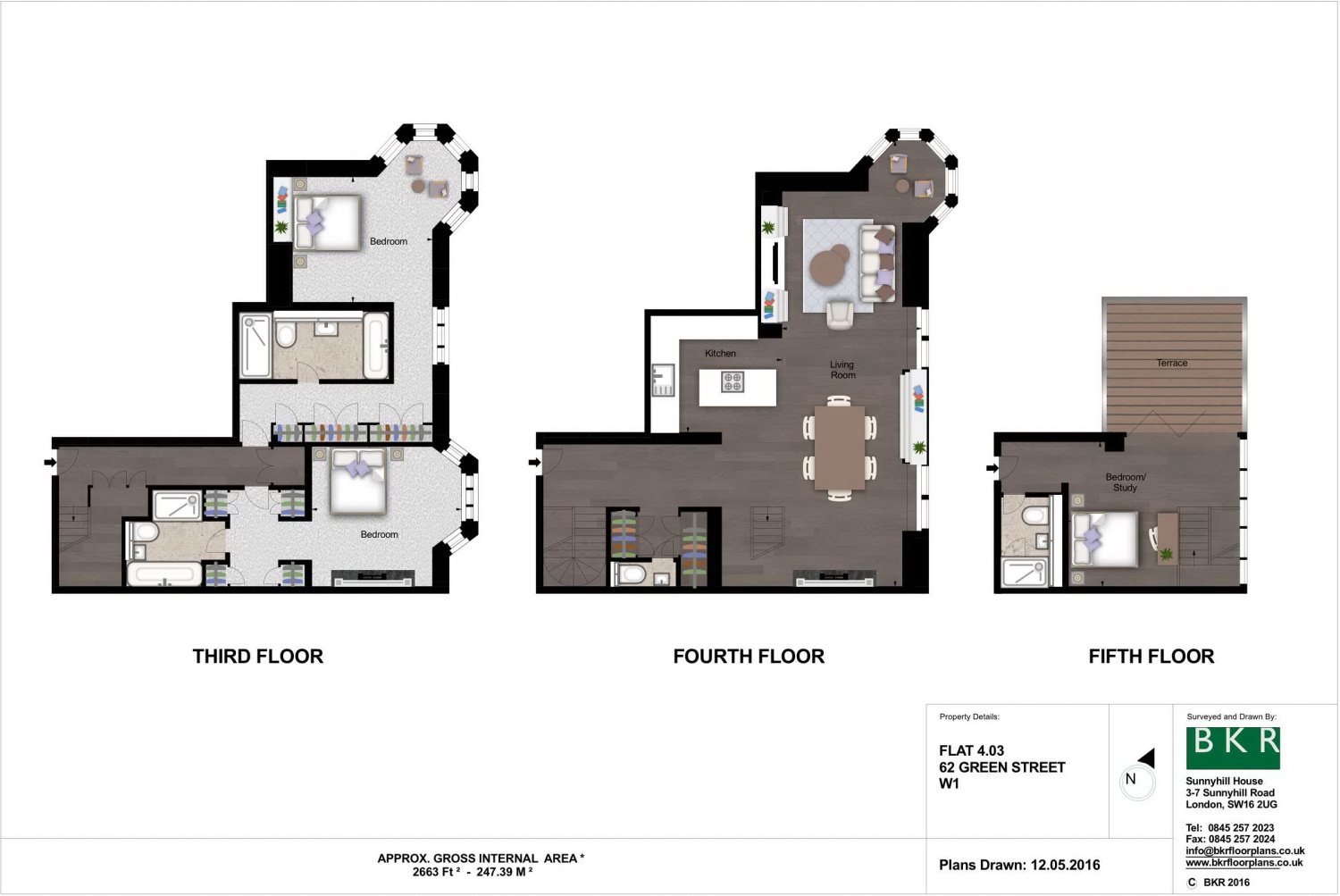 2 Bedrooms Flat to rent in Green Street, Mayfair W1K