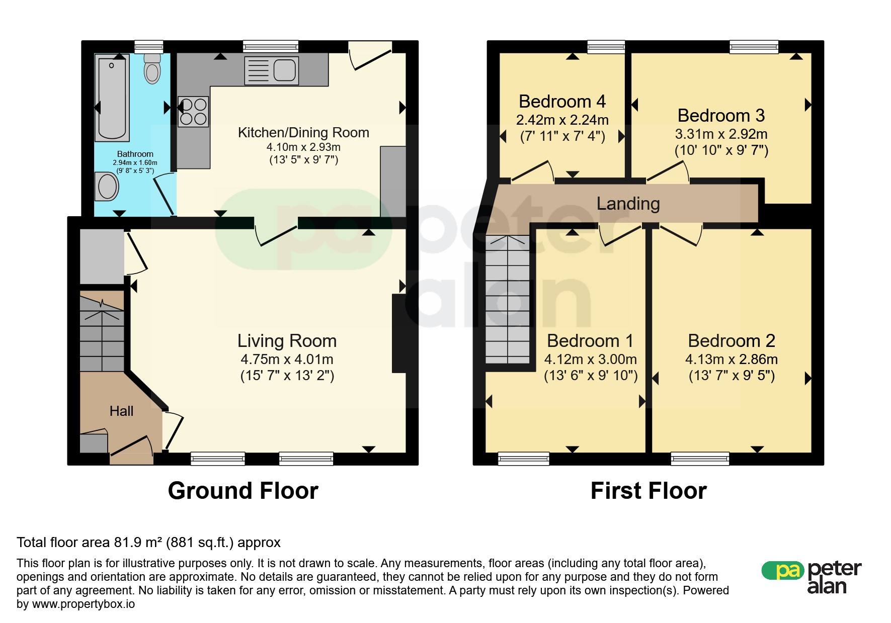 3, Waterloo Place, Aberdare floorplan