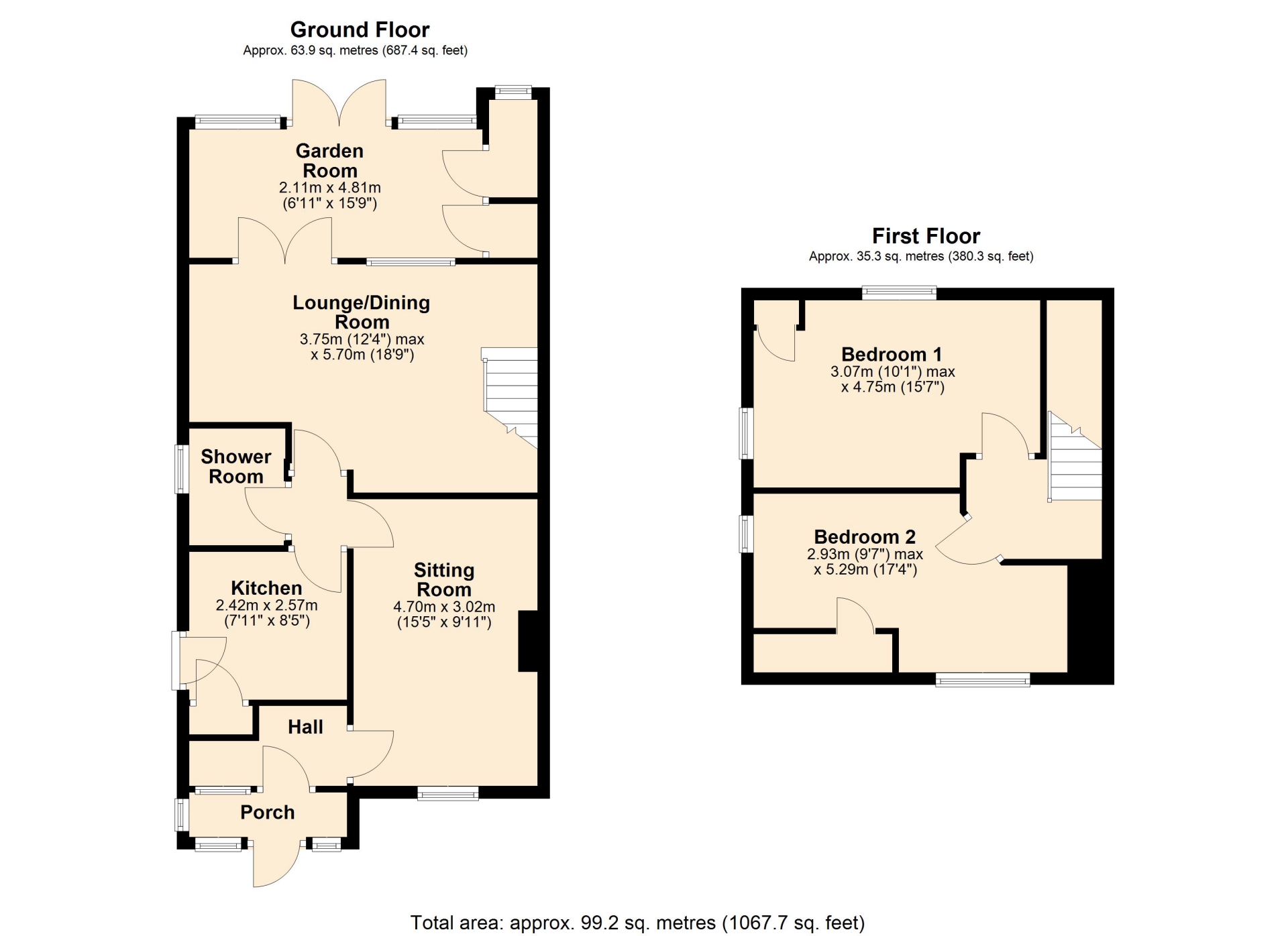 17, Northampton Road, Northampton floorplan