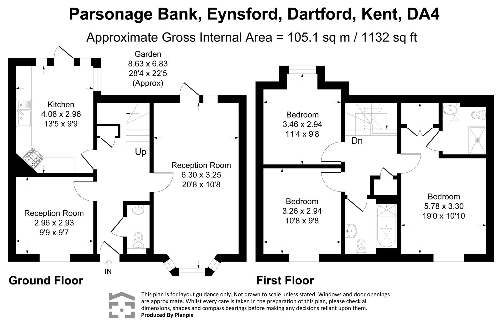 Parsonage Bank, Dartford floorplan