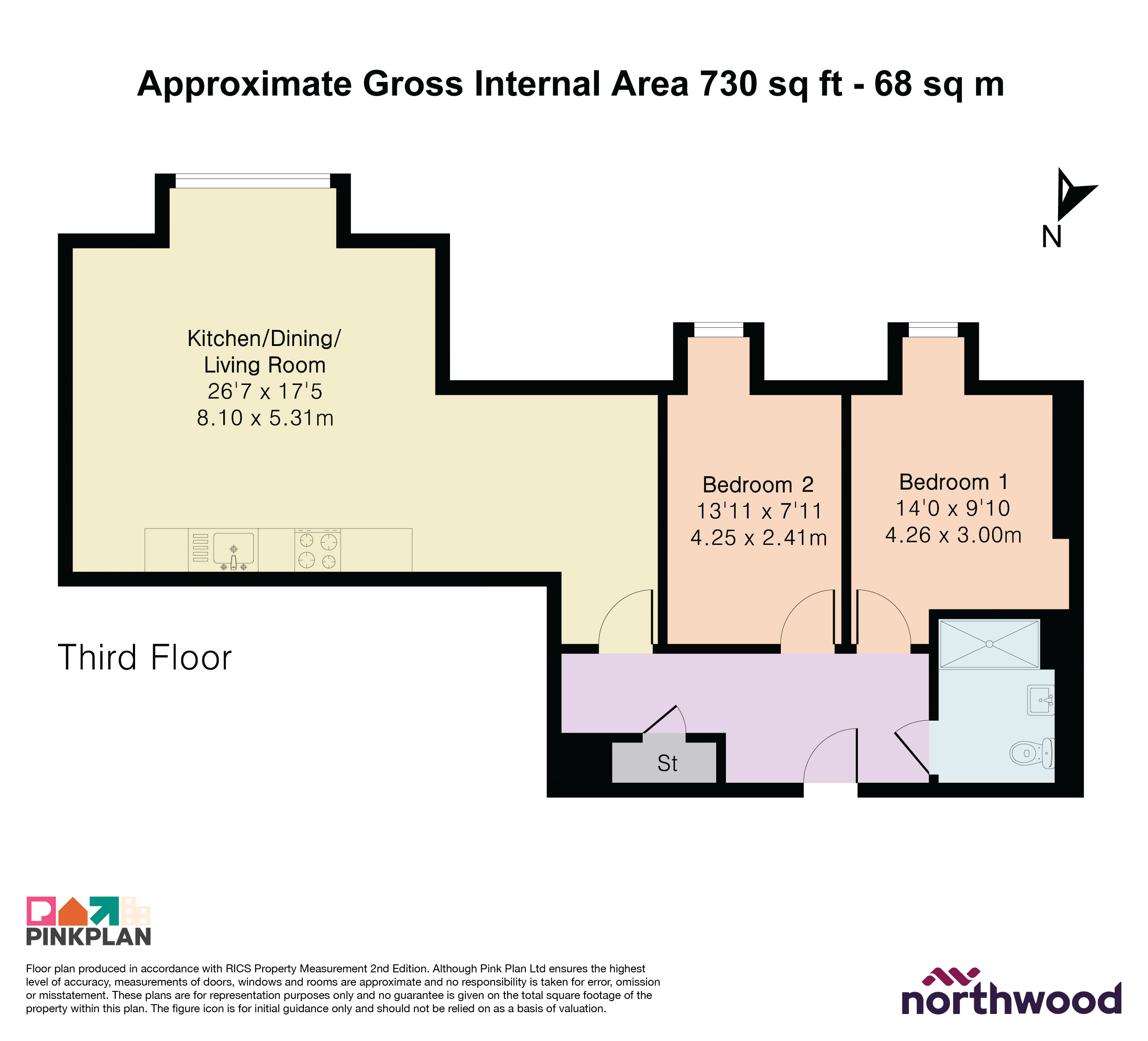 Verona Court  Roland Street, St Albans floorplan