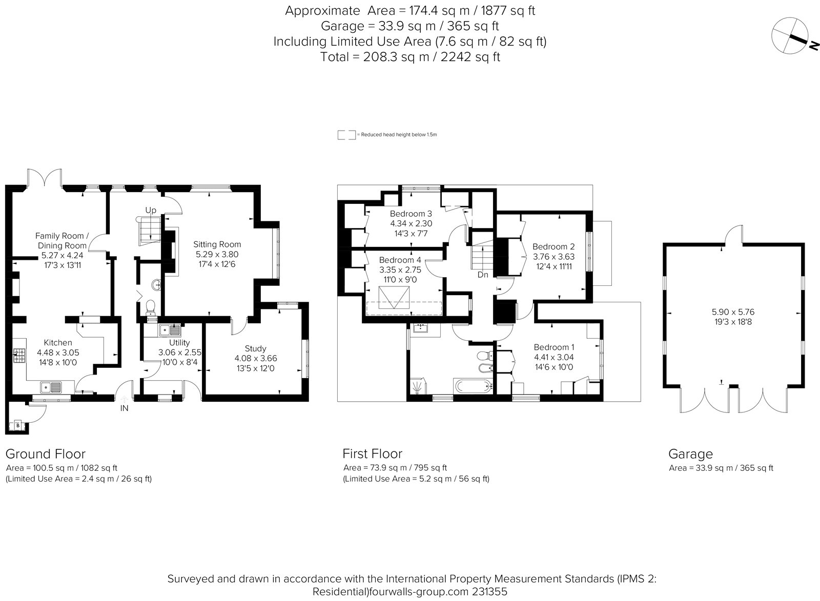 4 Bedrooms Semi-detached house for sale in Marriotts Avenue, South Heath, Great Missenden, Buckinghamshire HP16