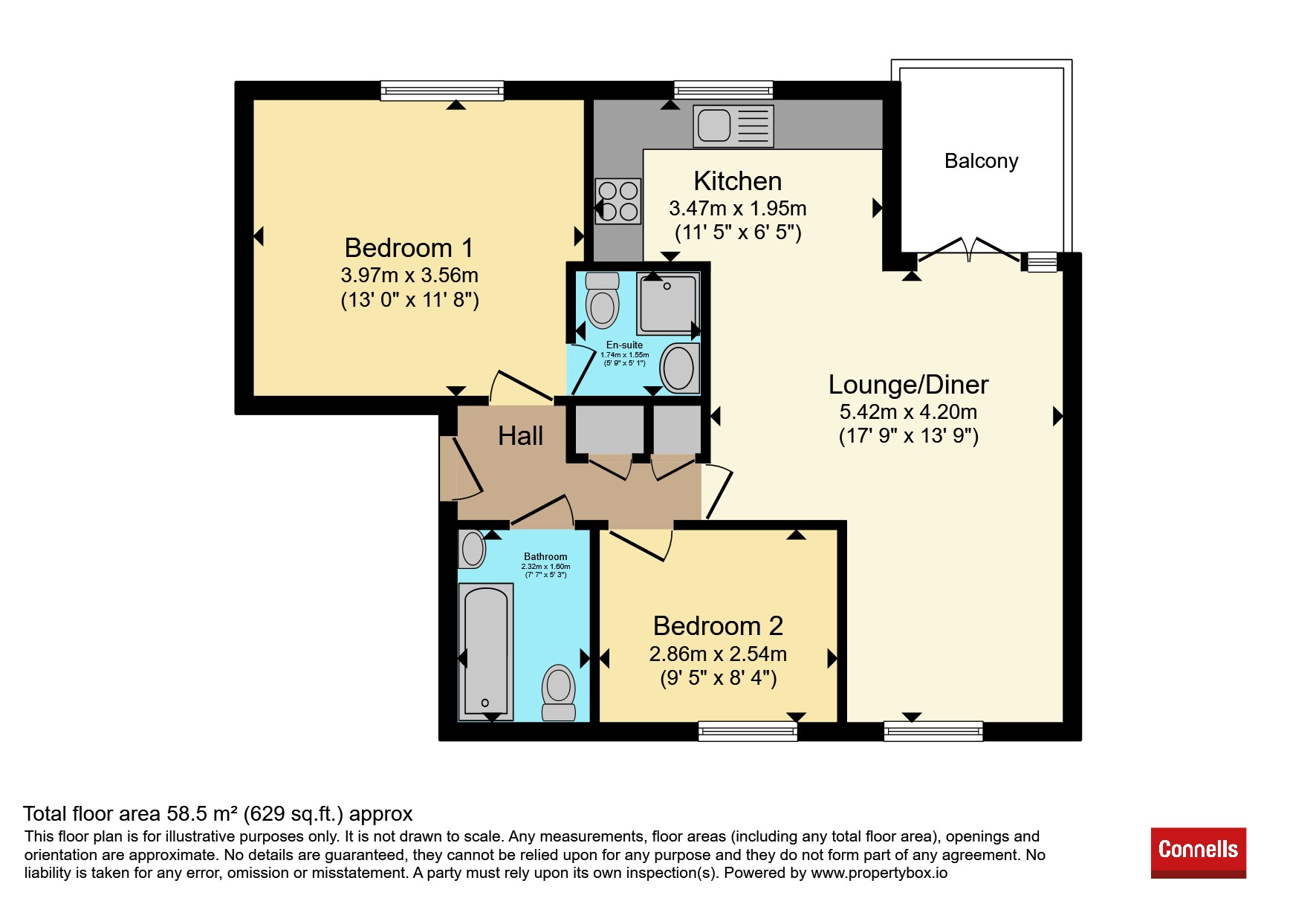 108, Lockside Marina, Chelmsford floorplan