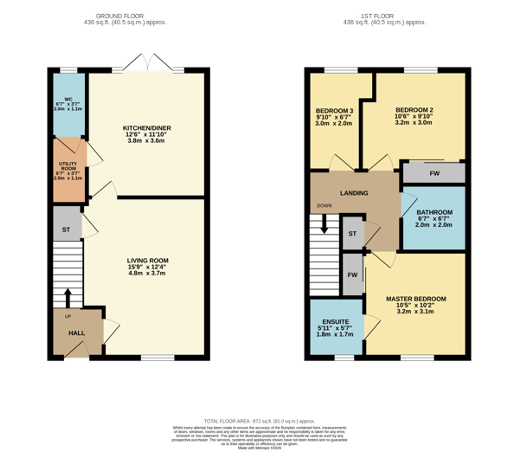 24 Dandelion Drive, Glasgow floorplan