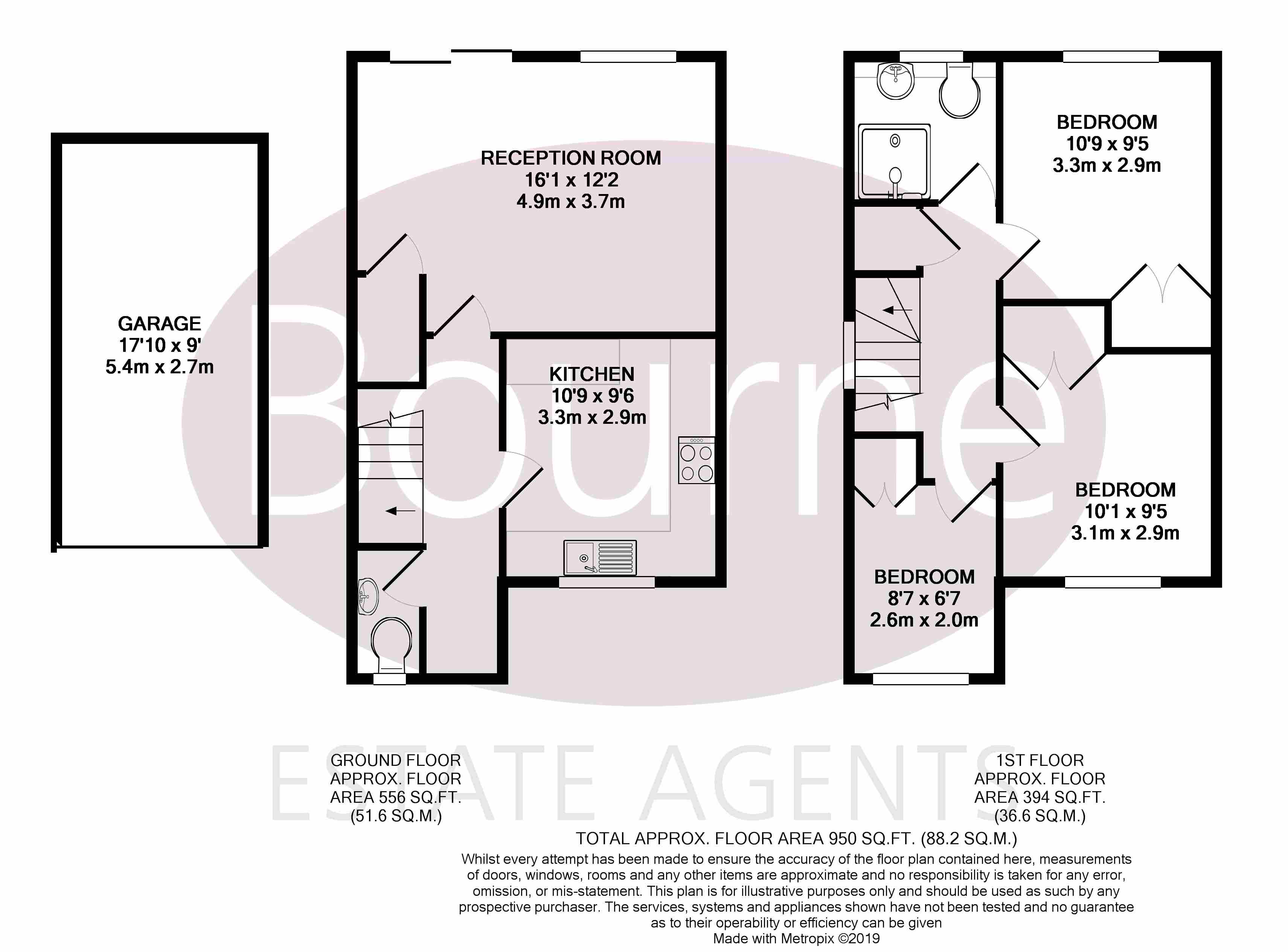 3 Bedrooms End terrace house for sale in Hoebrook Close, Westfield, Woking GU22