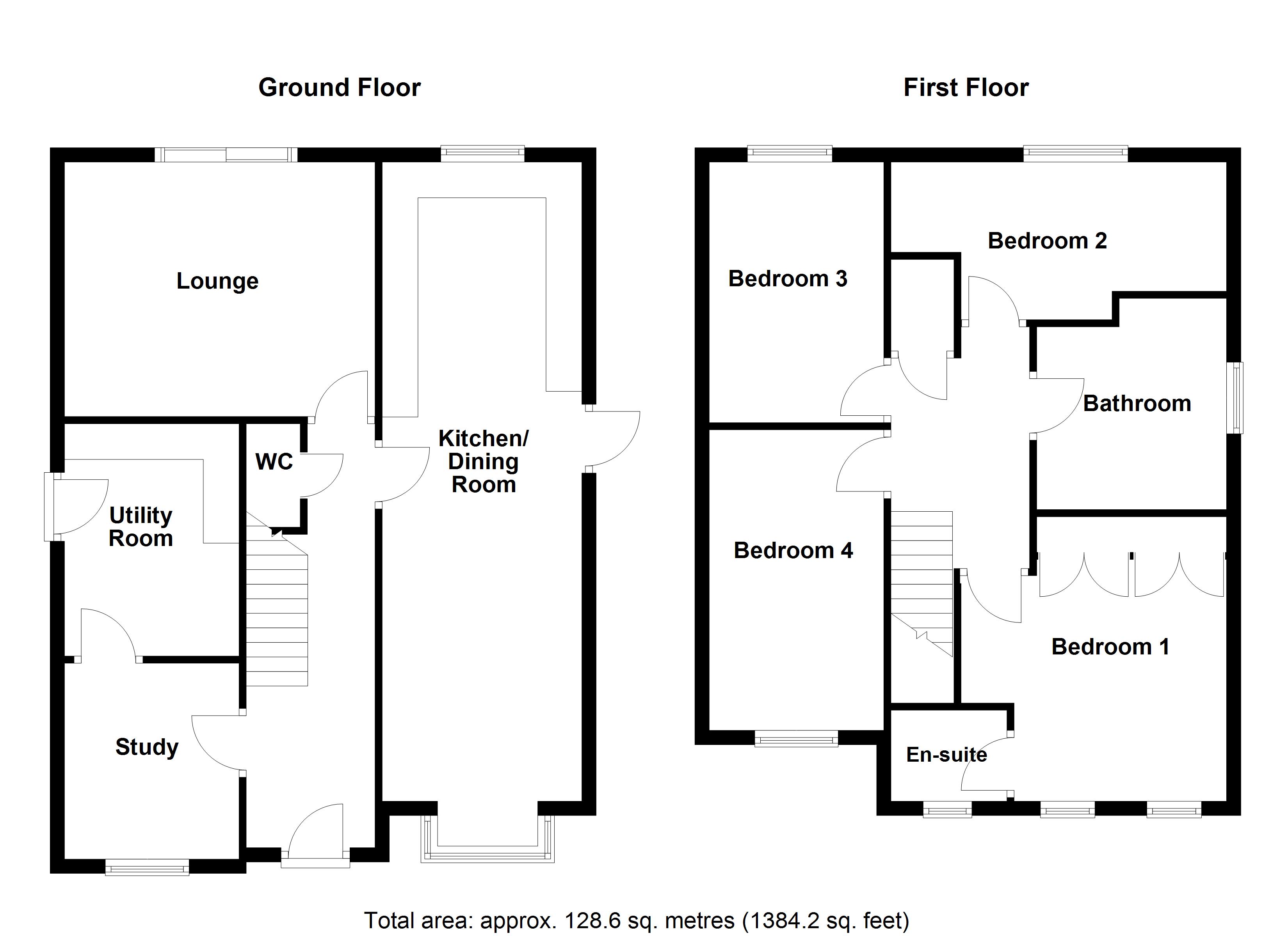 117, Jackdaw Close, Hertfordshire floorplan