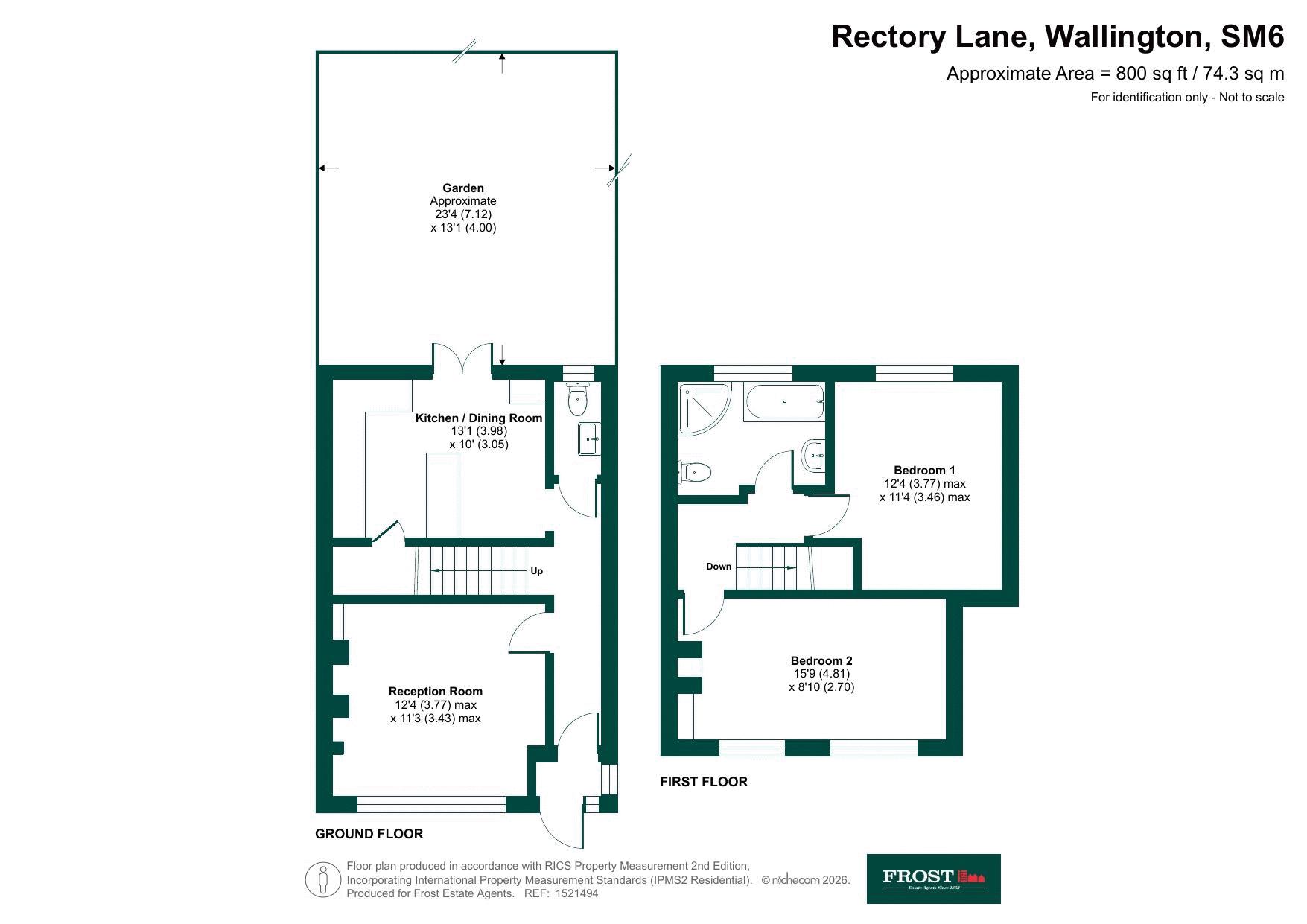 29, Rectory Lane, Wallington floorplan