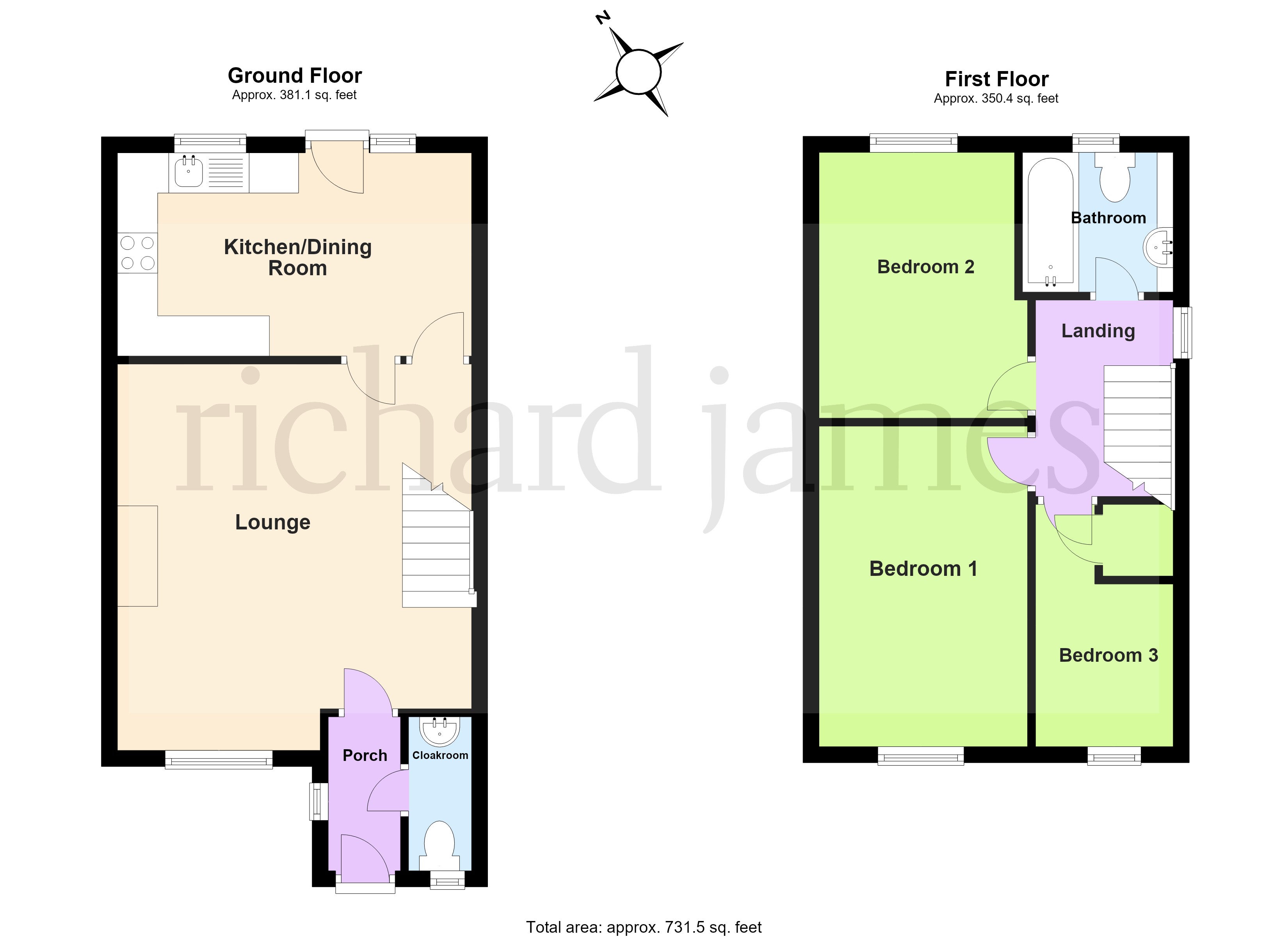 Scharpwell, Wellingborough floorplan