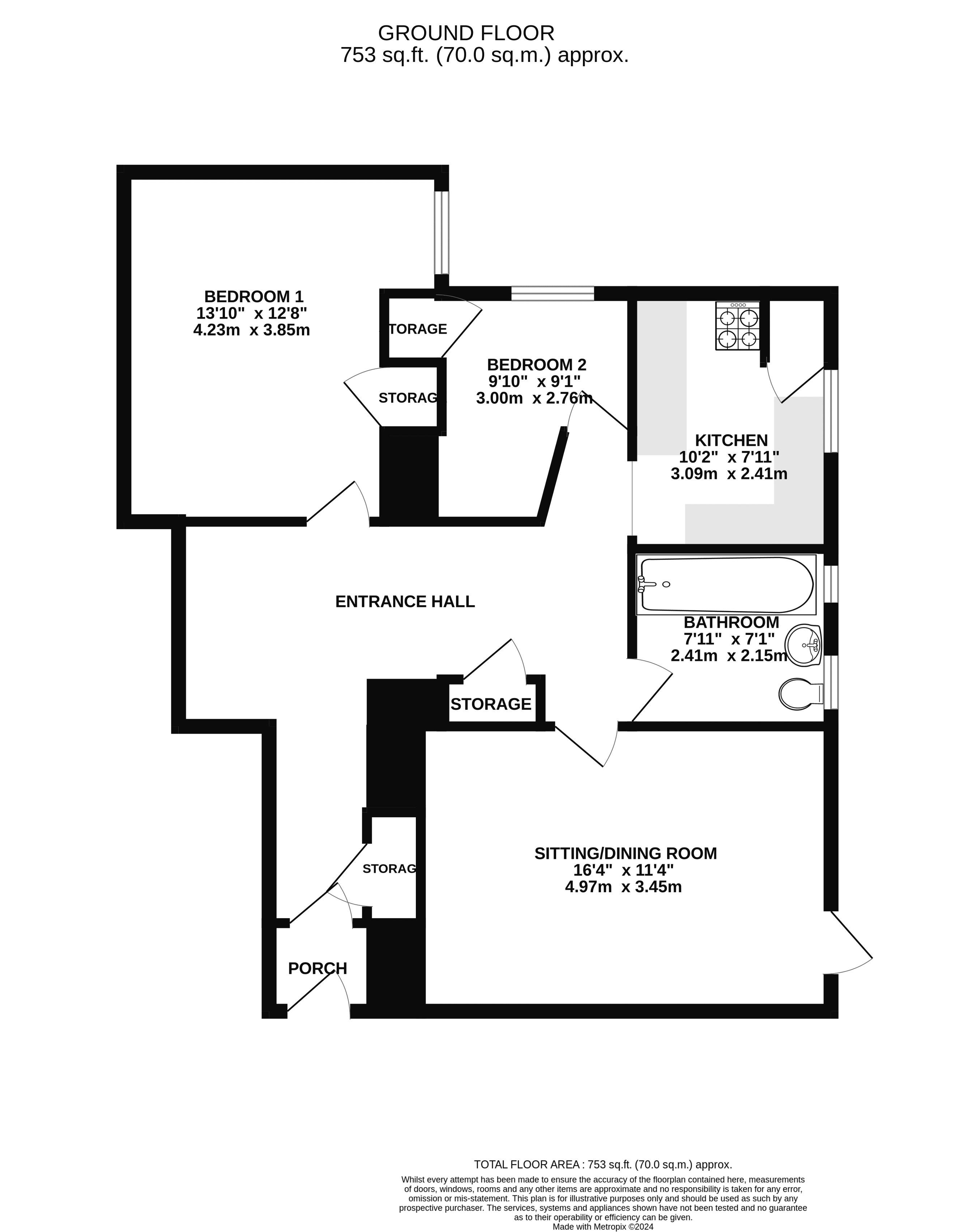 Highbury Road, WestonSuperMare BS23, 2 bedroom flat for sale
