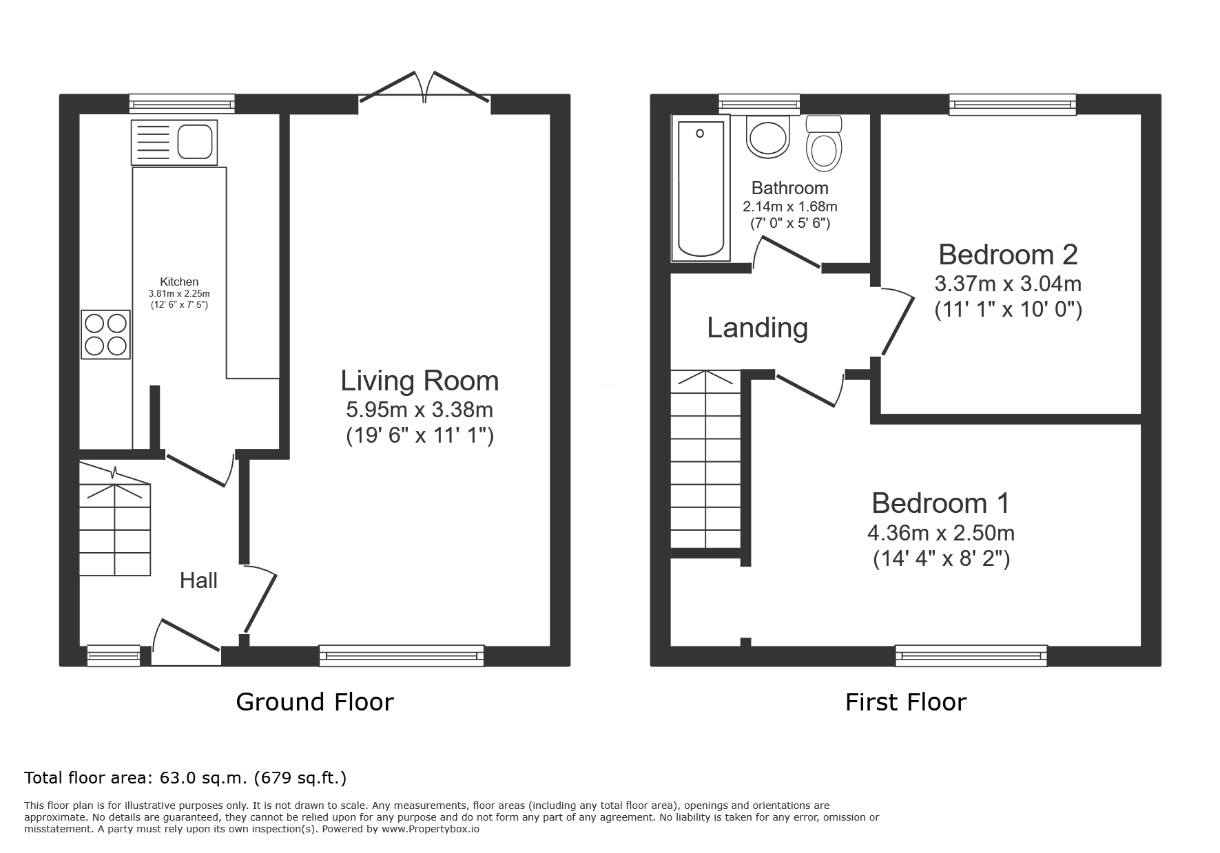 128, Norway Drive, Slough floorplan