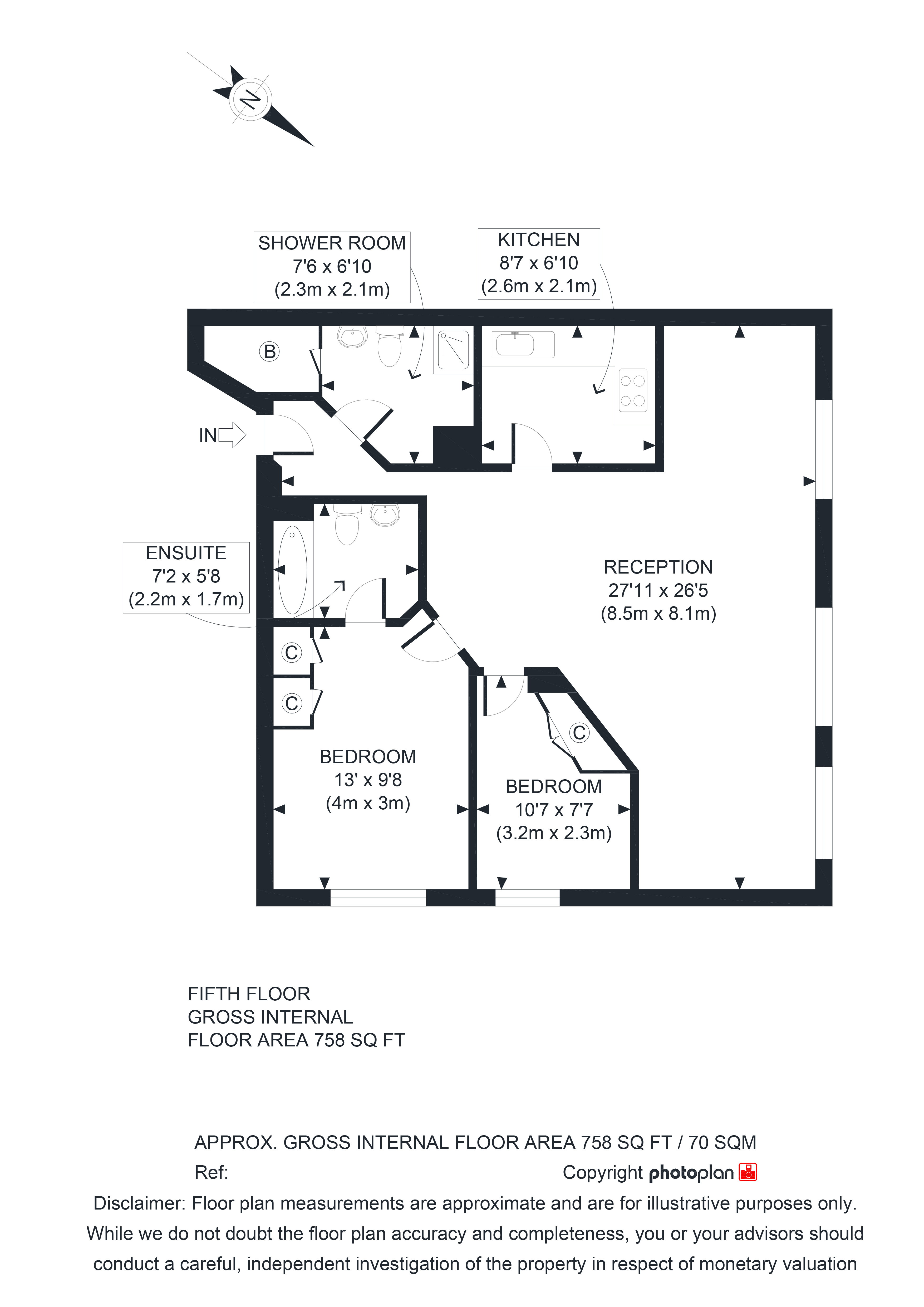 2 Bedrooms Flat to rent in Belvedere Road, London SE1