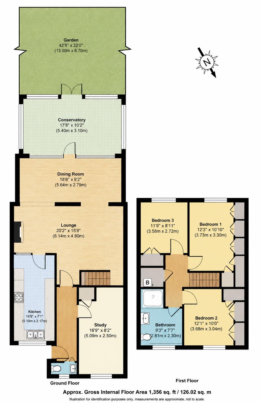 98, Anthony Road, Borehamwood floorplan