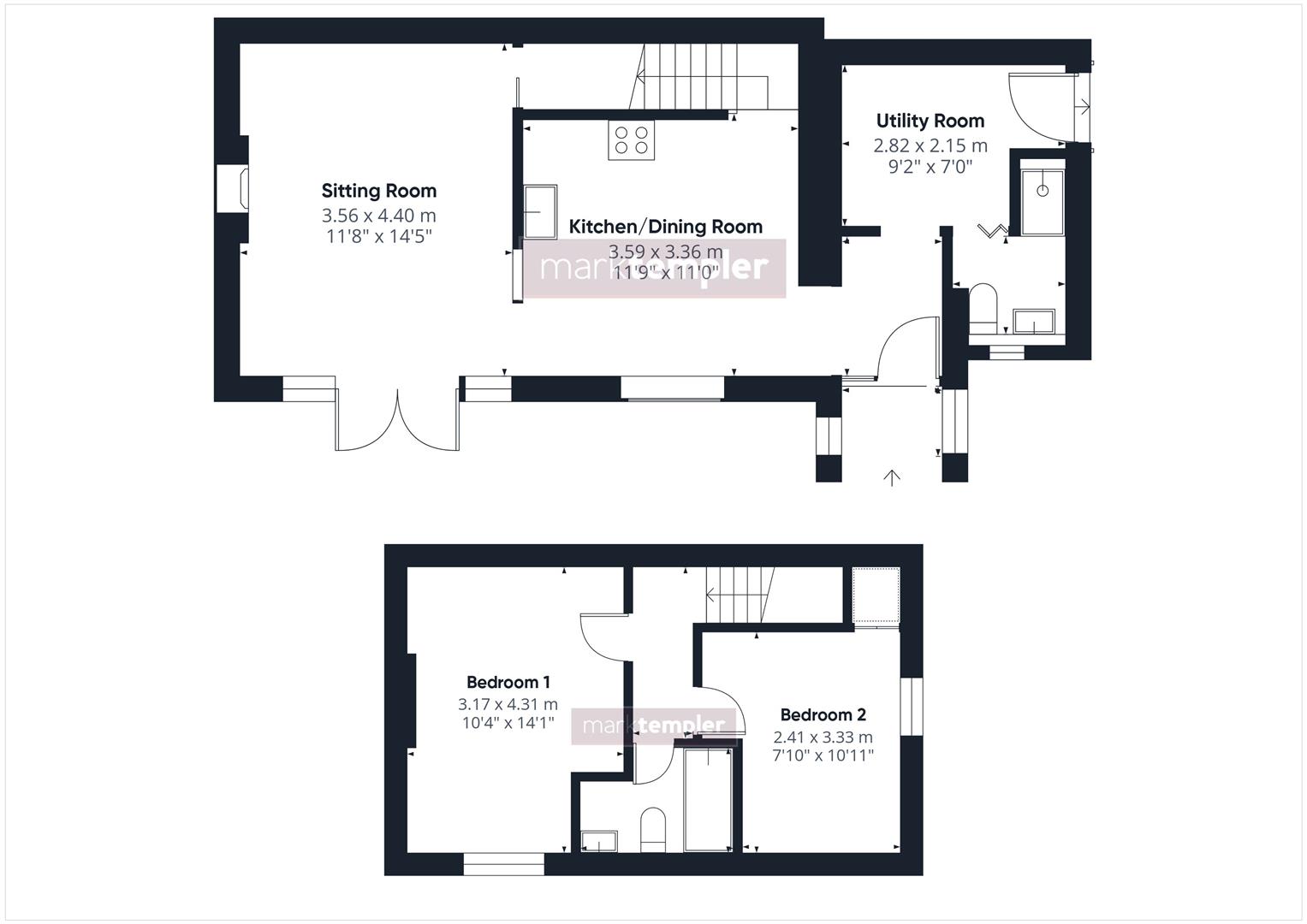 Pinehurst Cottage, 19, Bellevue Road, Clevedon floorplan