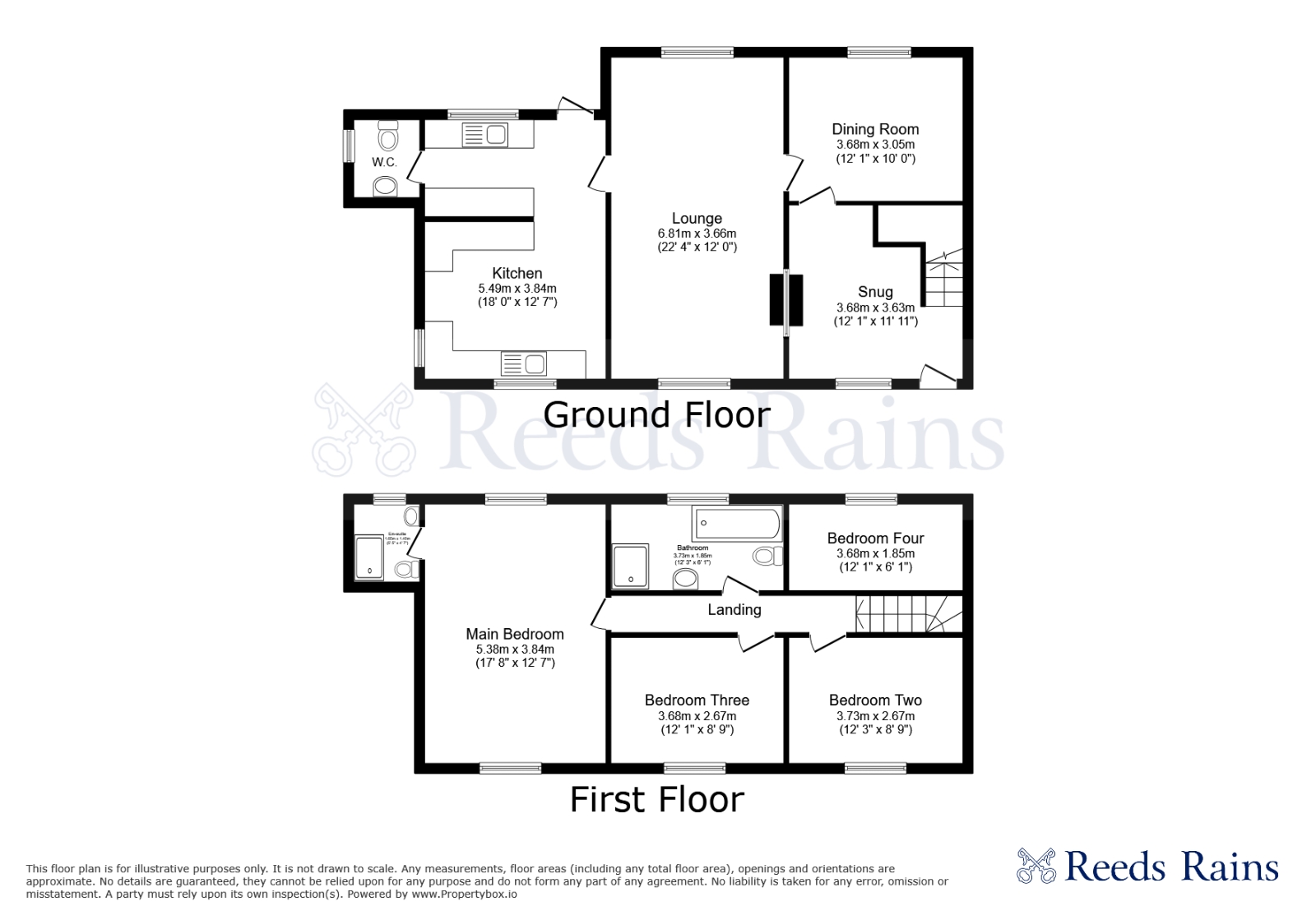 1-2 Moss Cottages,, Moss Lane, Newcastle floorplan