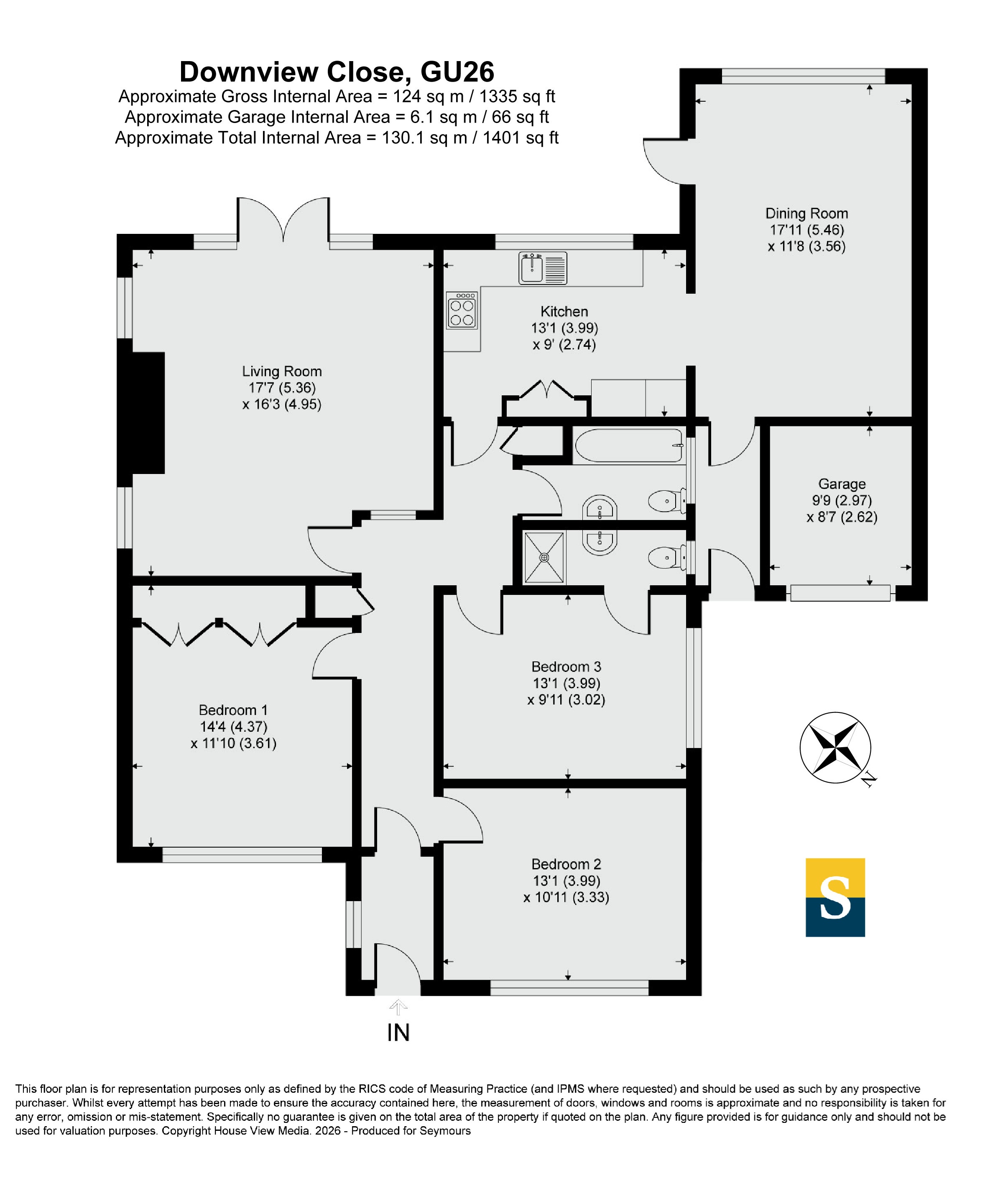 Lochslin, 1, Downview Close, Surrey floorplan