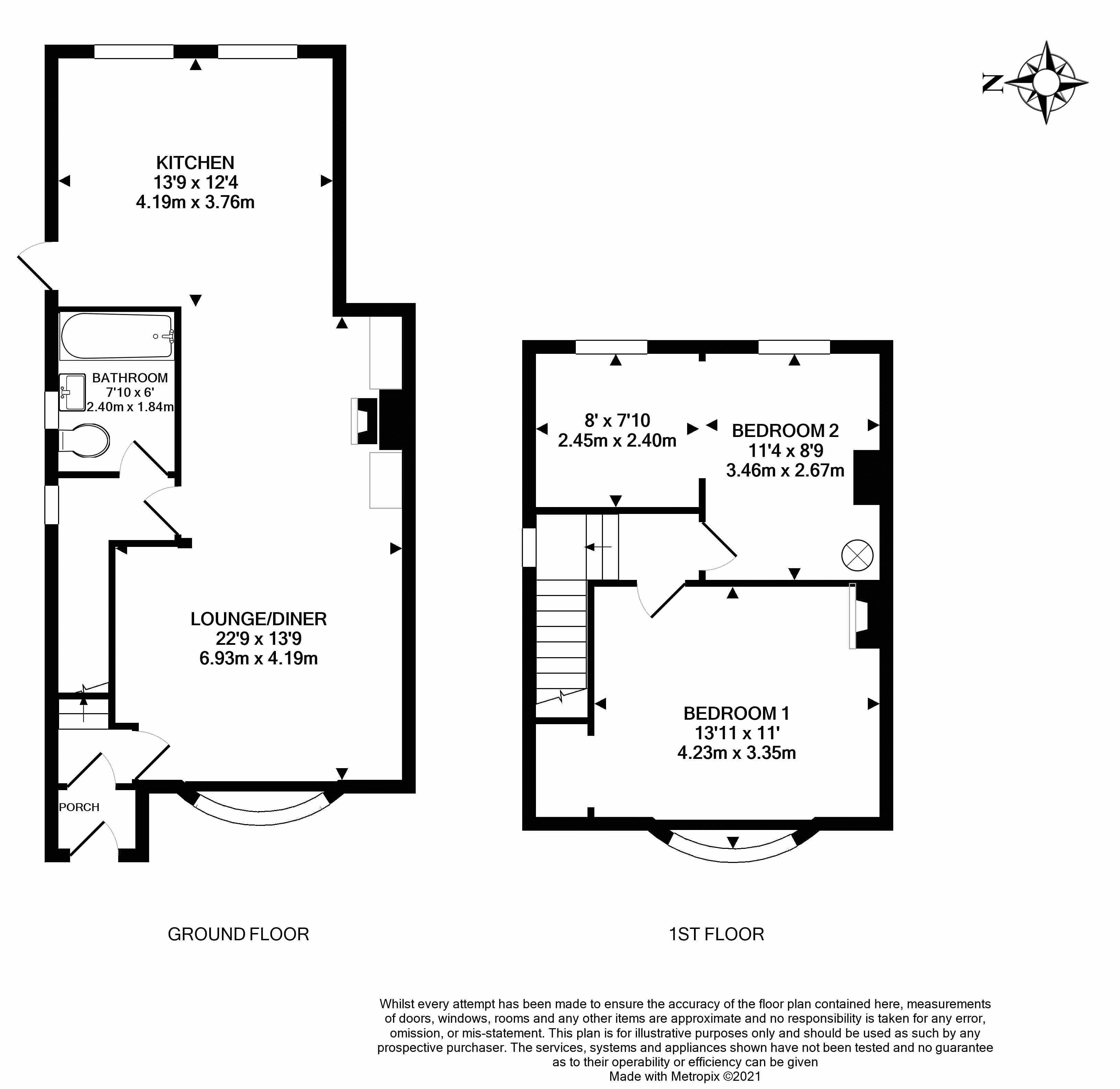 Bowerdean Road, High HP13, 2 bedroom semidetached house for