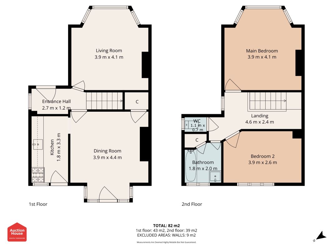 12 Coventry Gardens, Newcastle upon Tyne floorplan