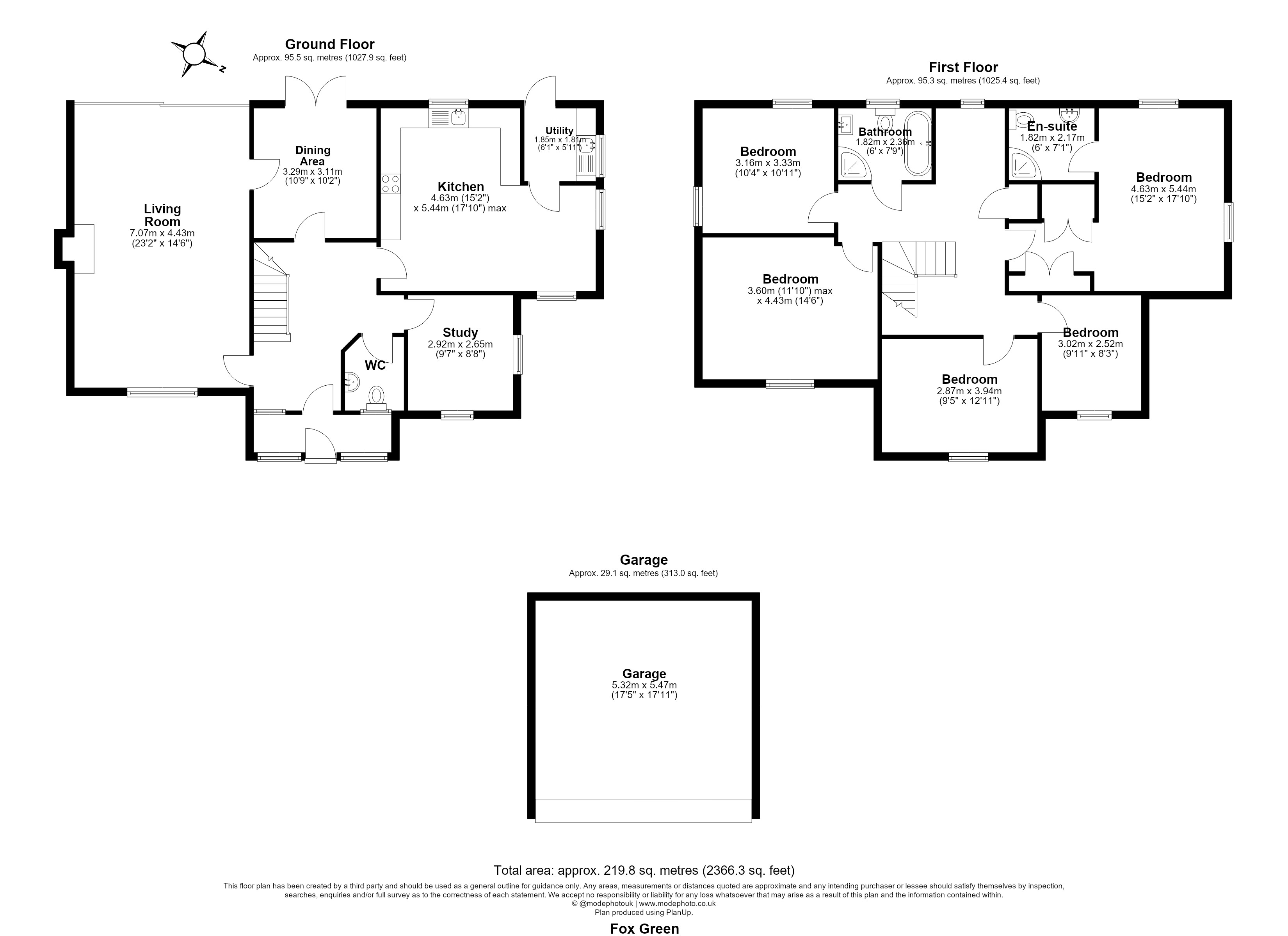 Fox Green, Newmarket floorplan